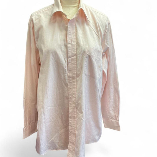 Paul fredrick pink oxford button