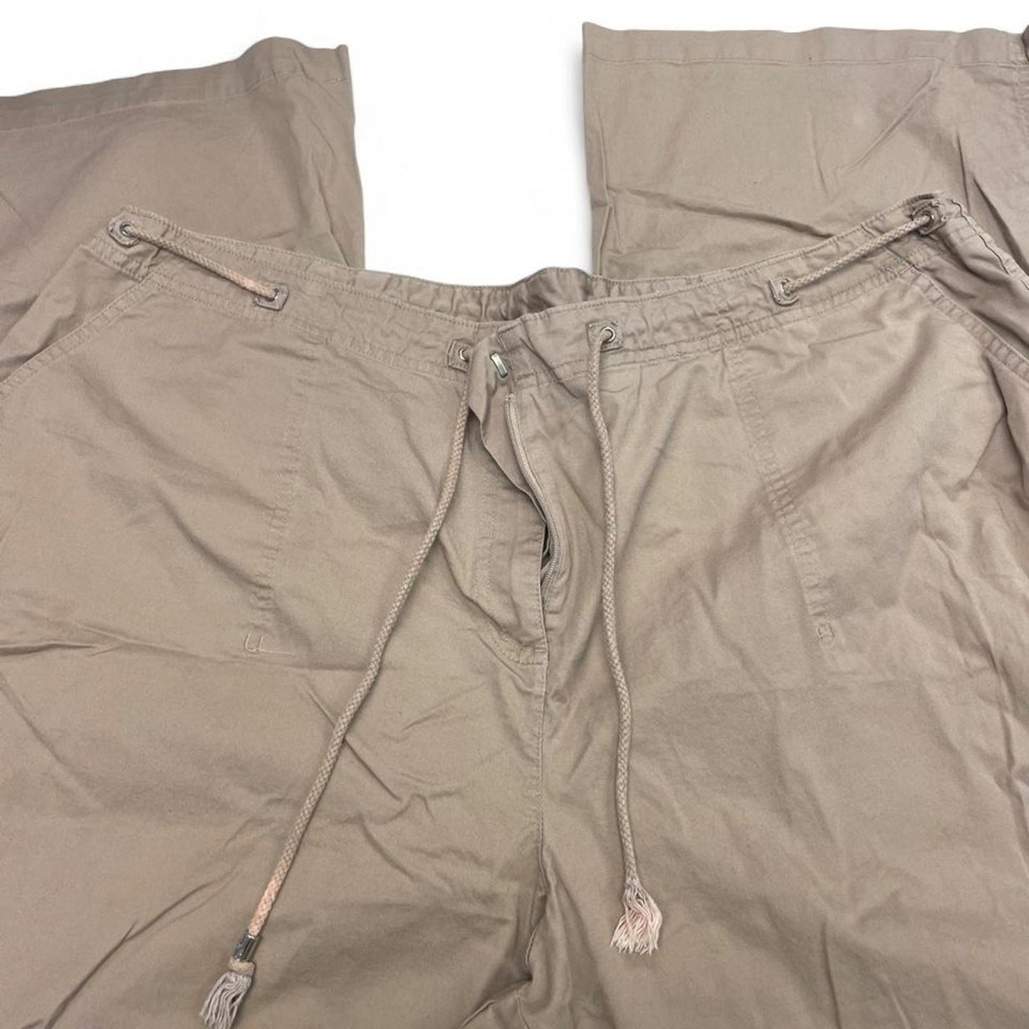 Style co tan cotton pants