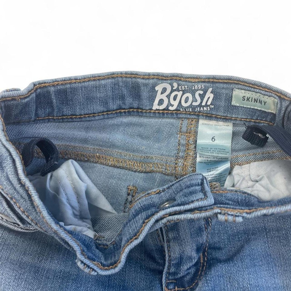 Bgoth blue skinny jeans size