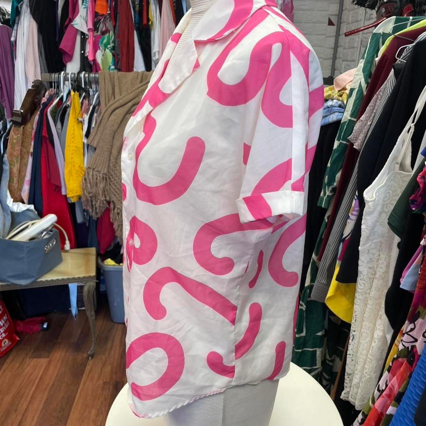 Fashion nova pink and white
