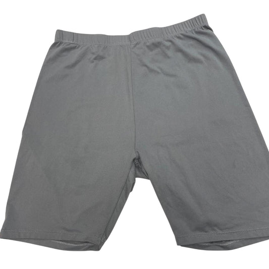 Grey athletic shorts