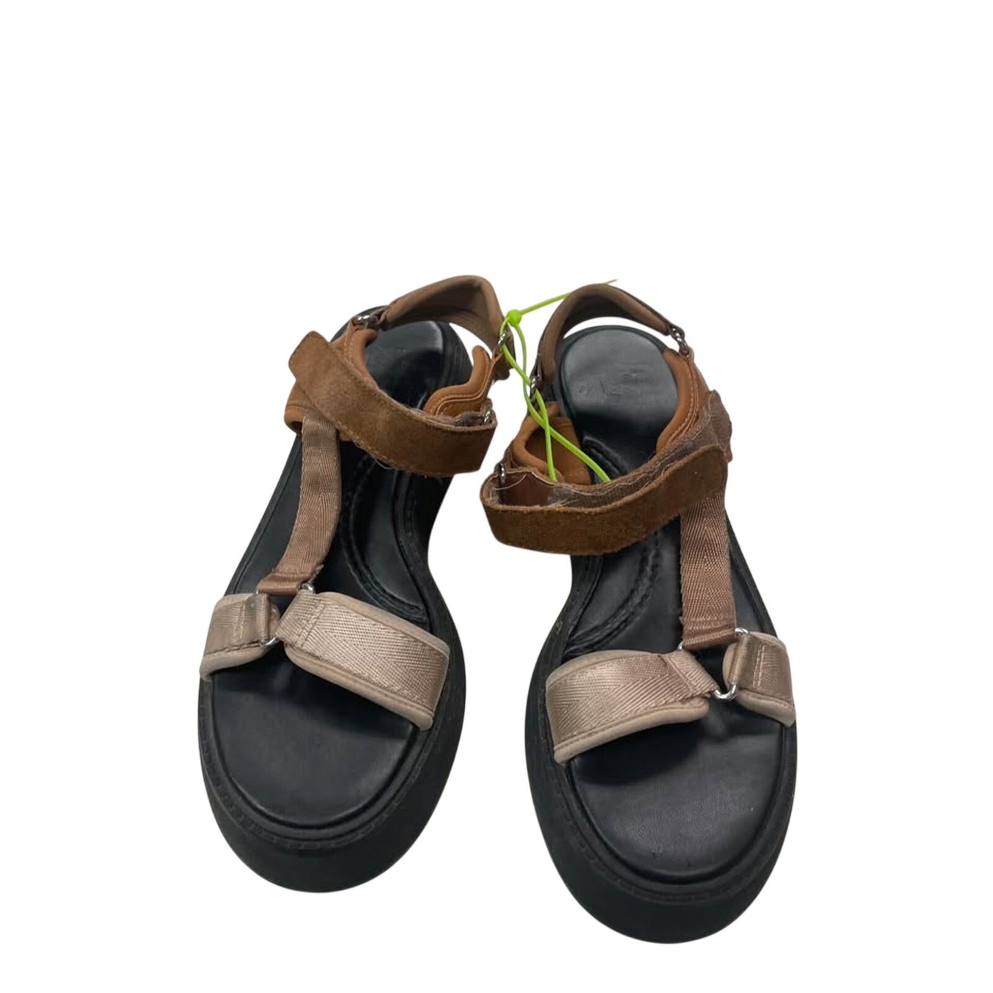 Tan sandals size 8