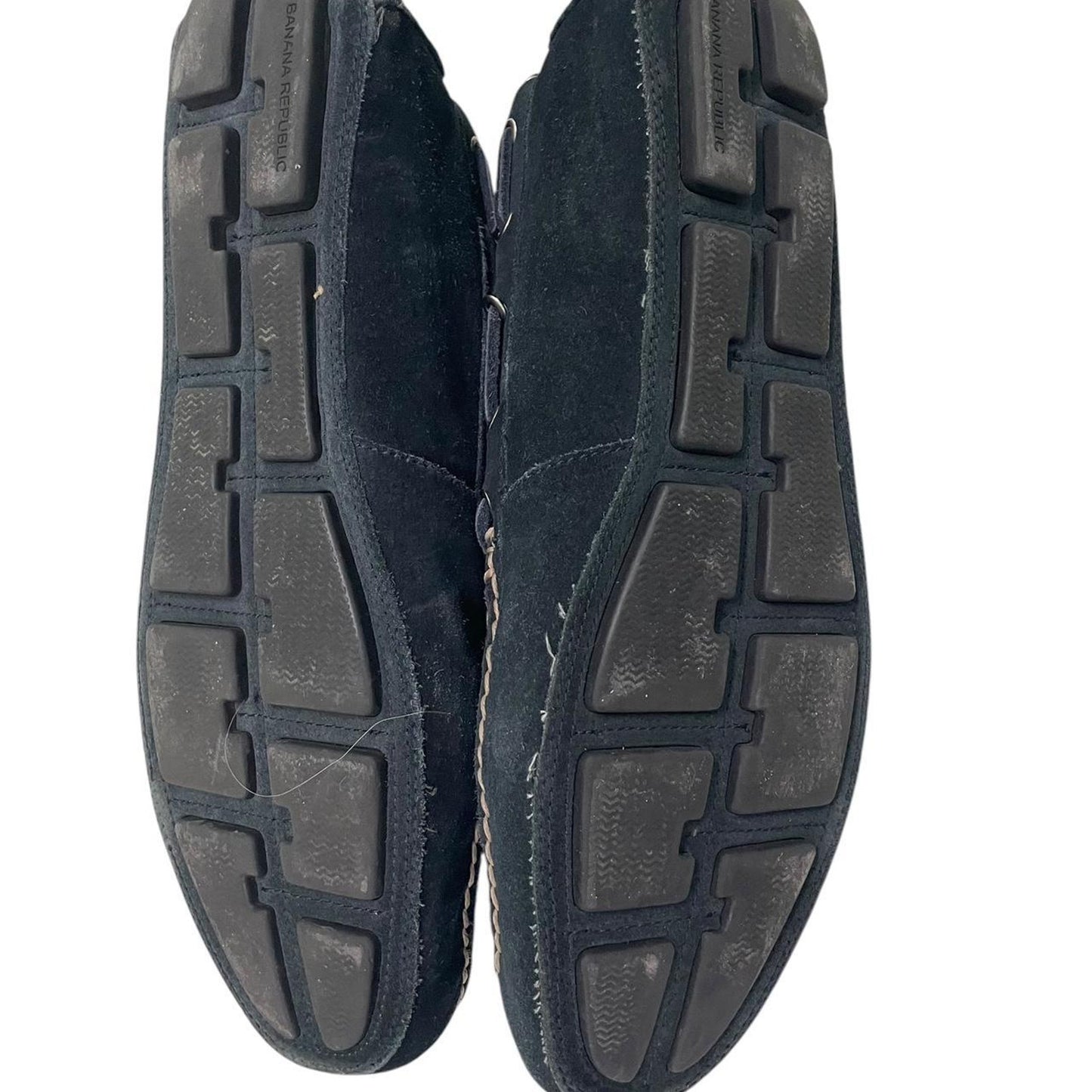 Black suede banana republic