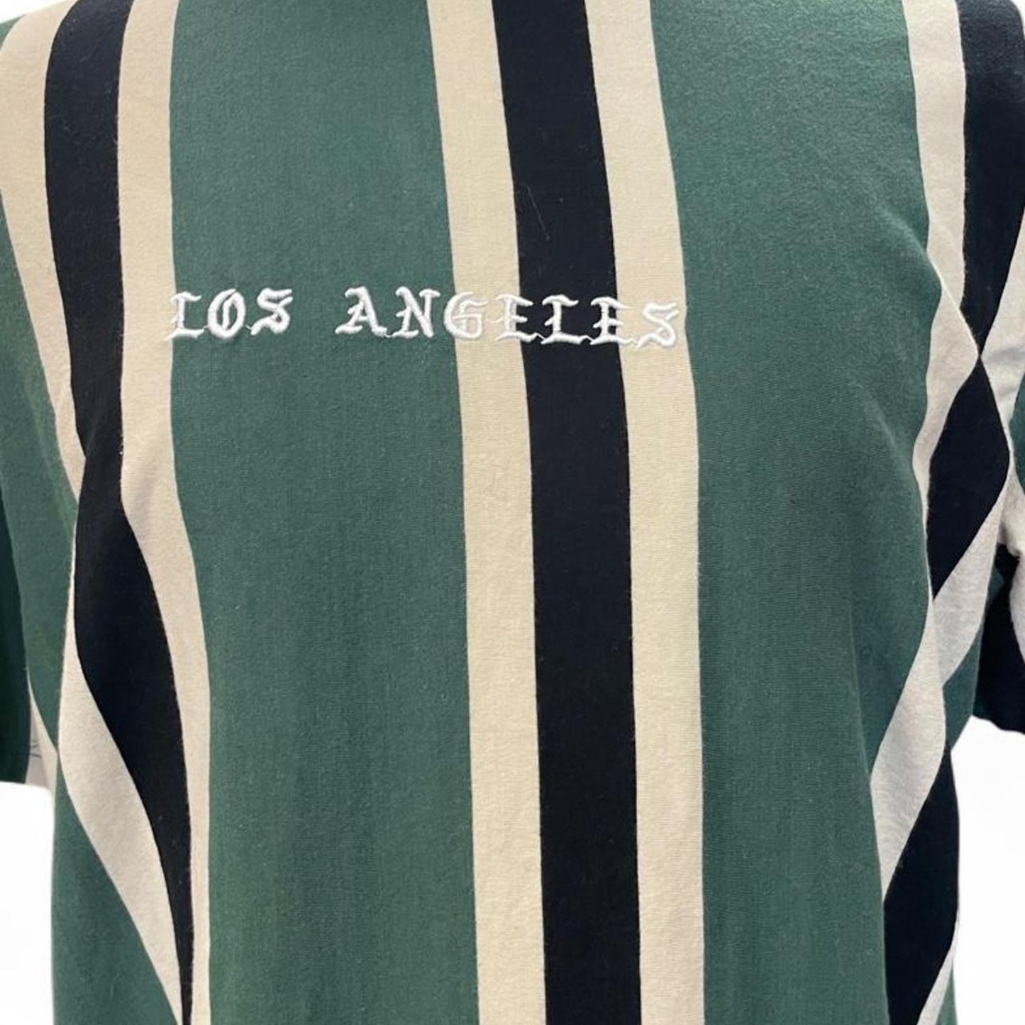 Los angeles green striped long