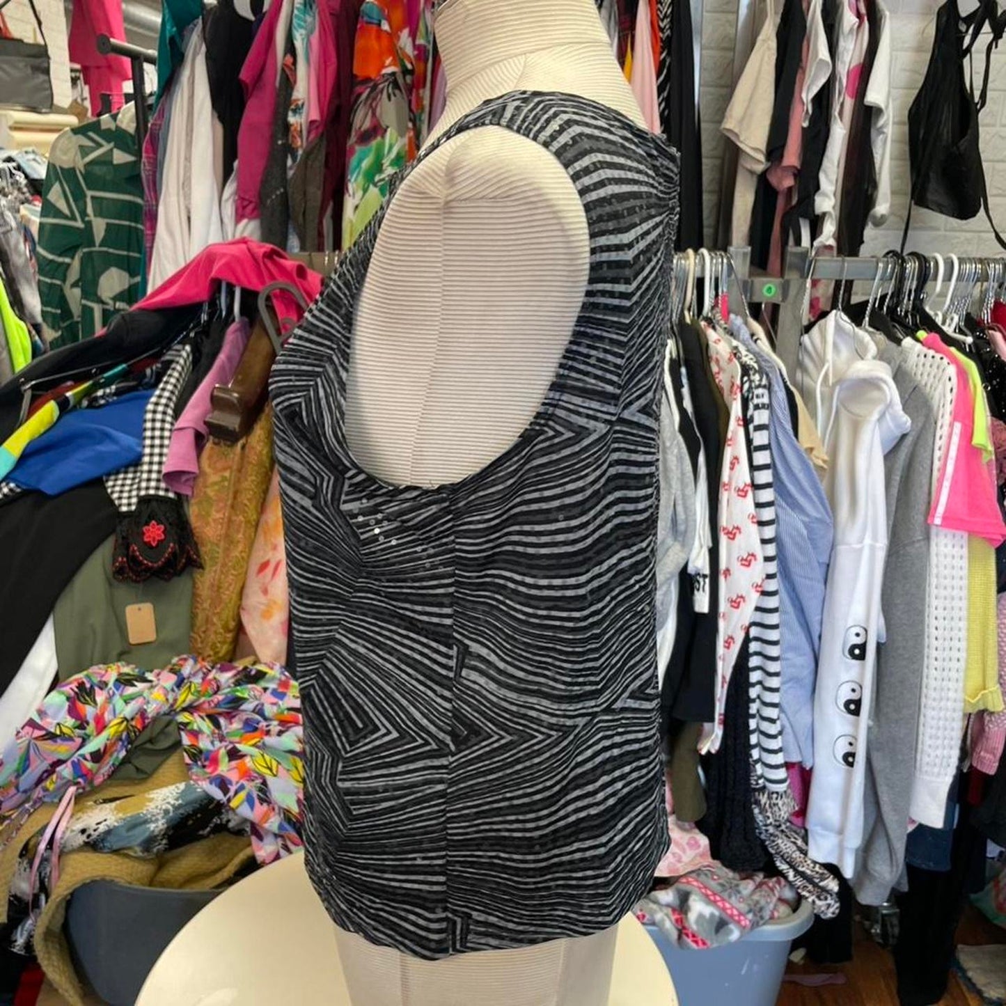 Caren sport black silver