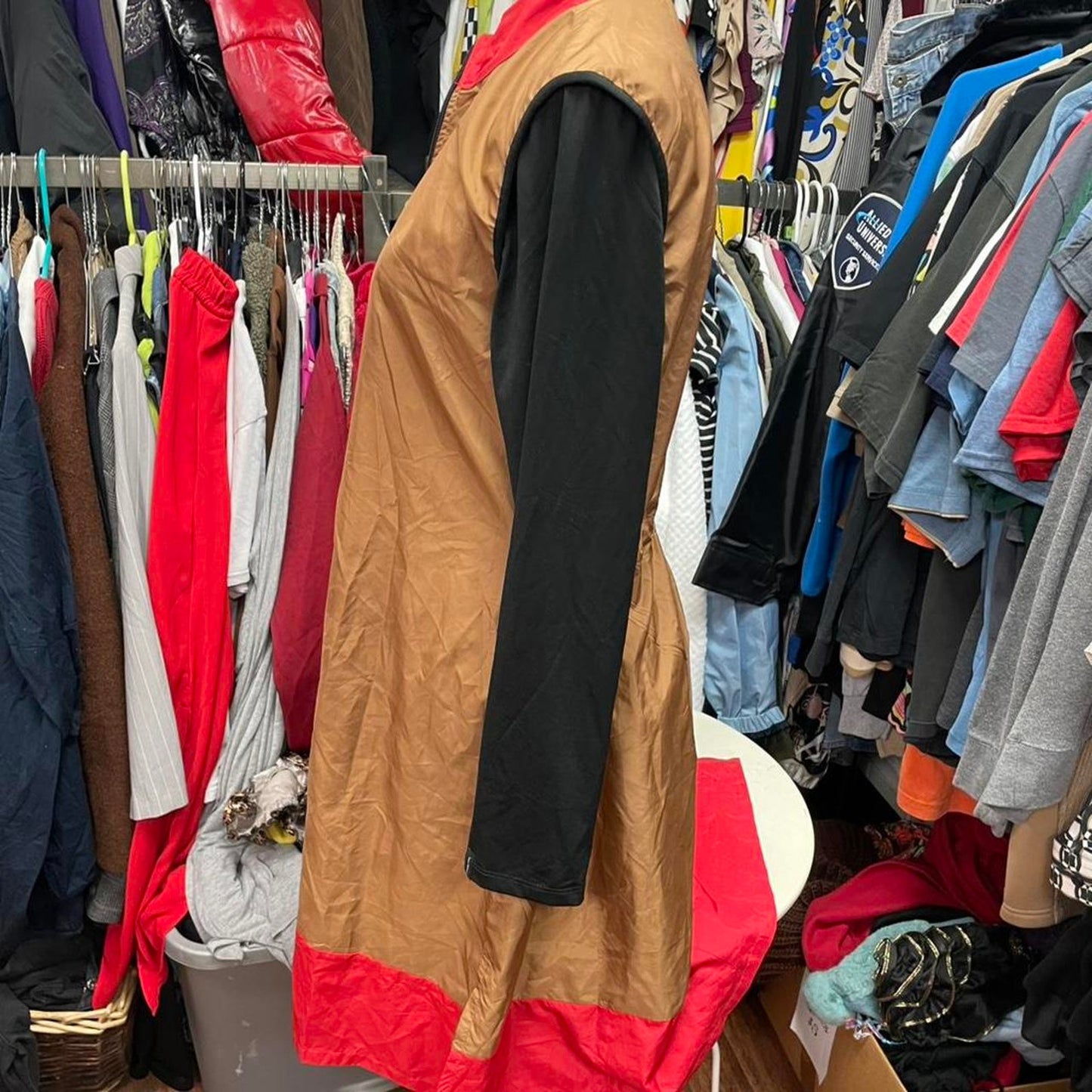 Red and gold long sleeve