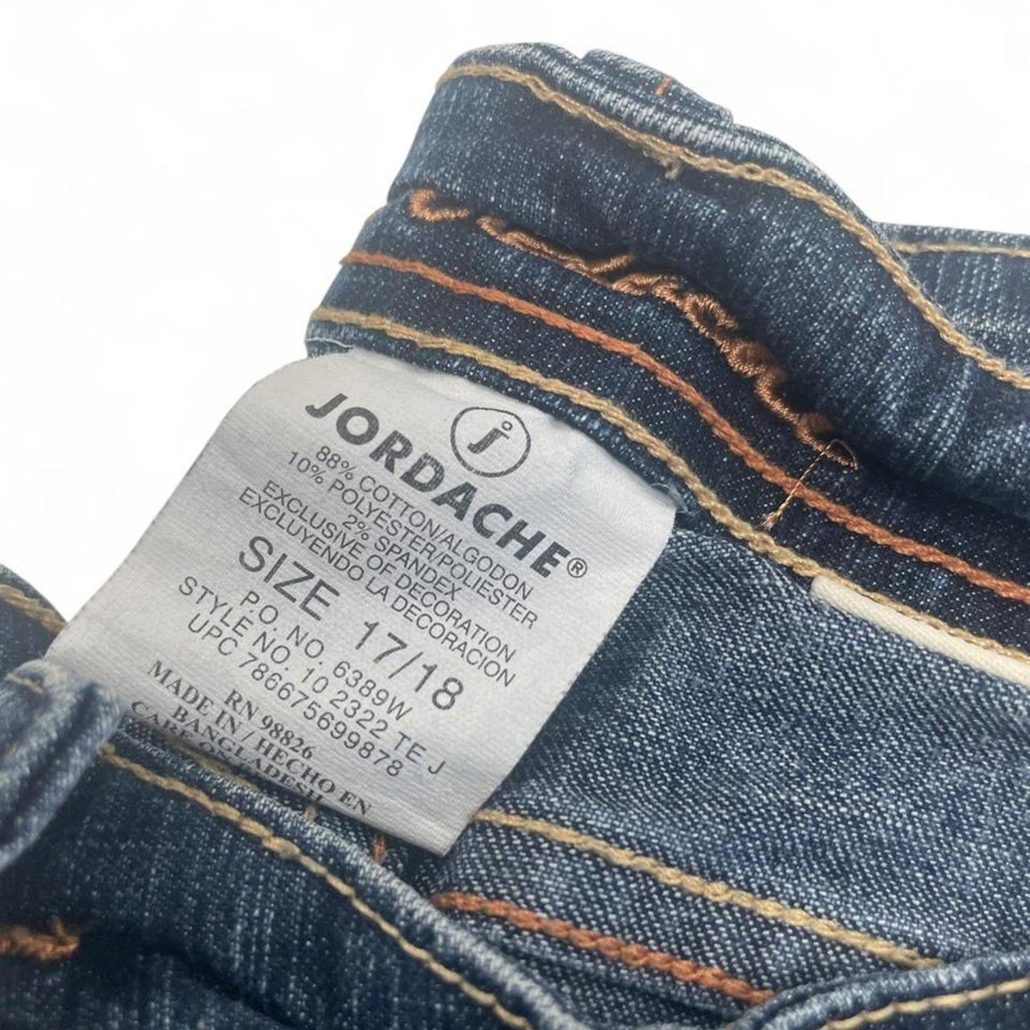 Jordache blue navy cotton
