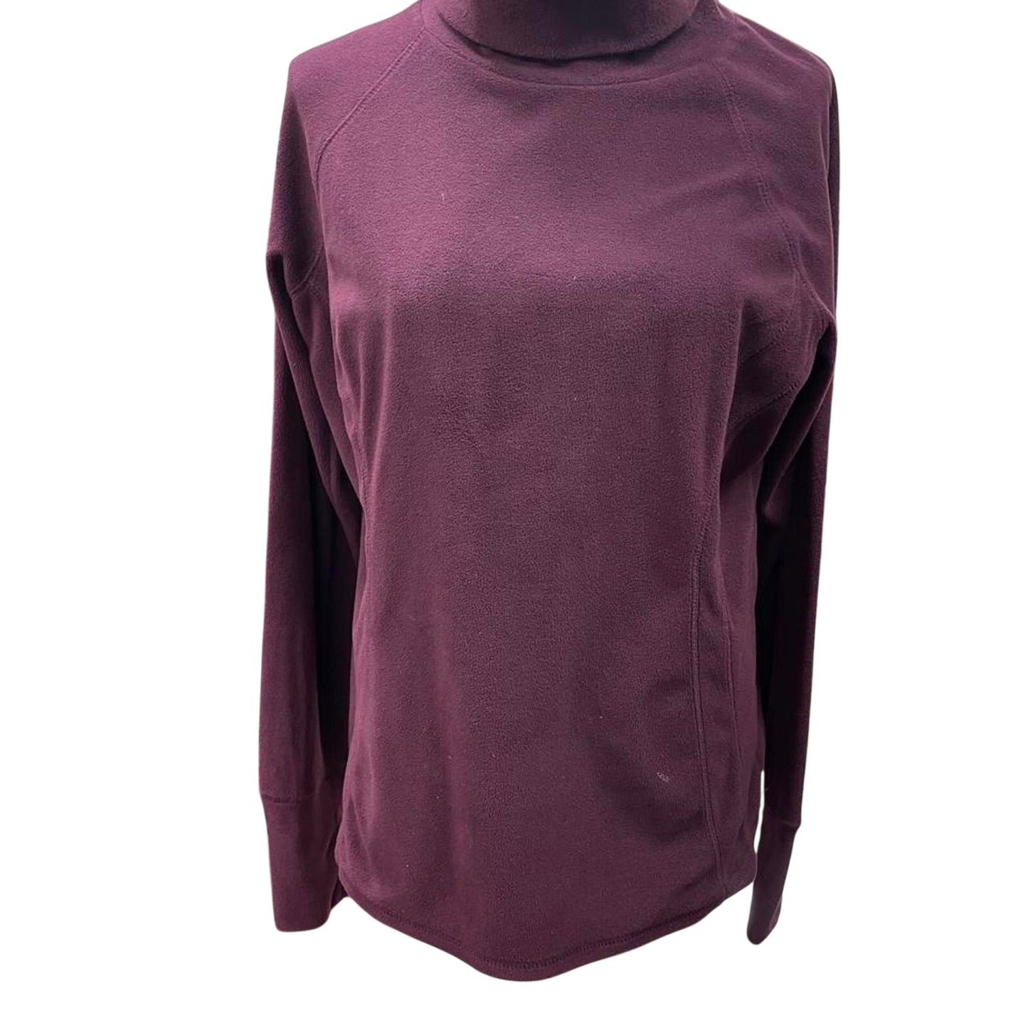 Burgundy tek gear turtleneck sweatshirt