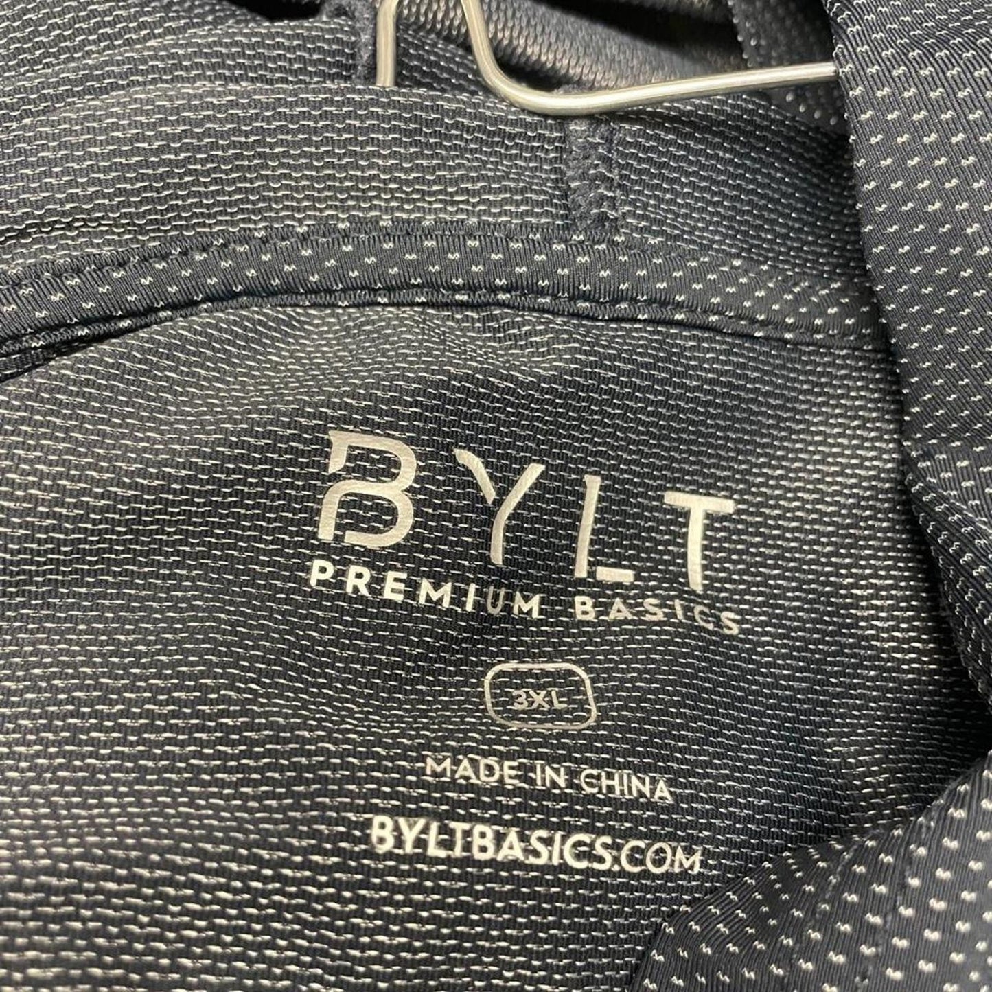 Black bylt hooded long sleeve