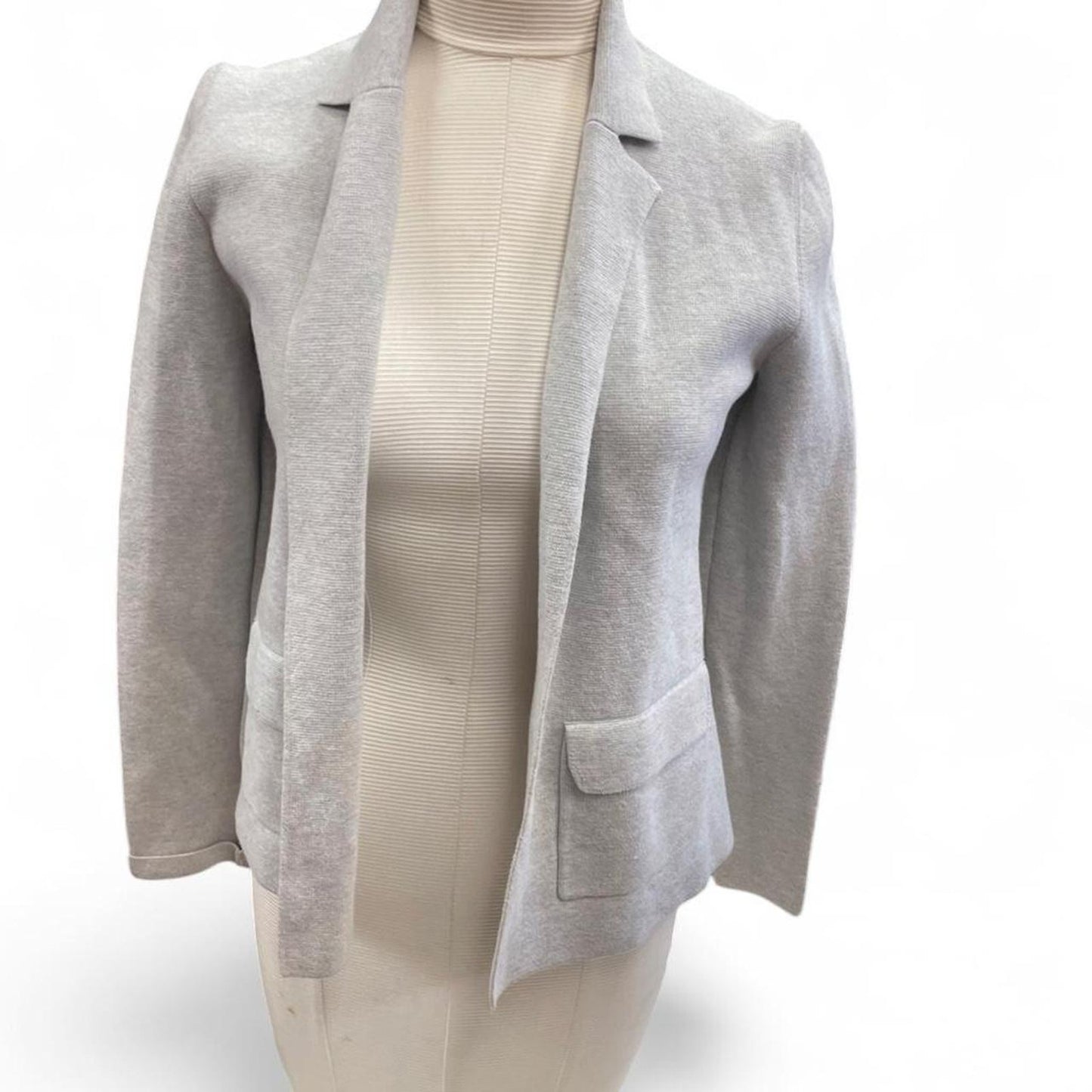 Banana republic grey blazer size
