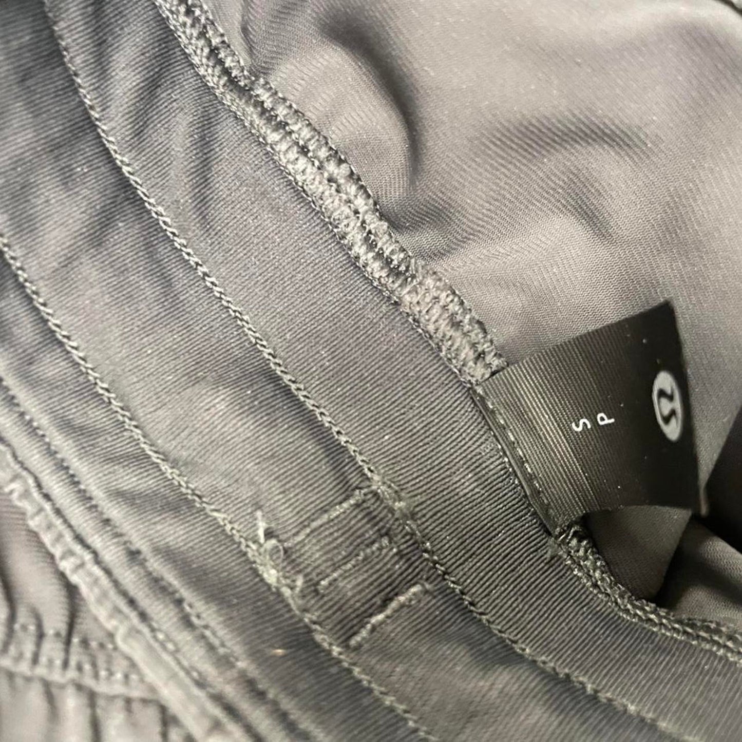 Grey lululemon track pants with