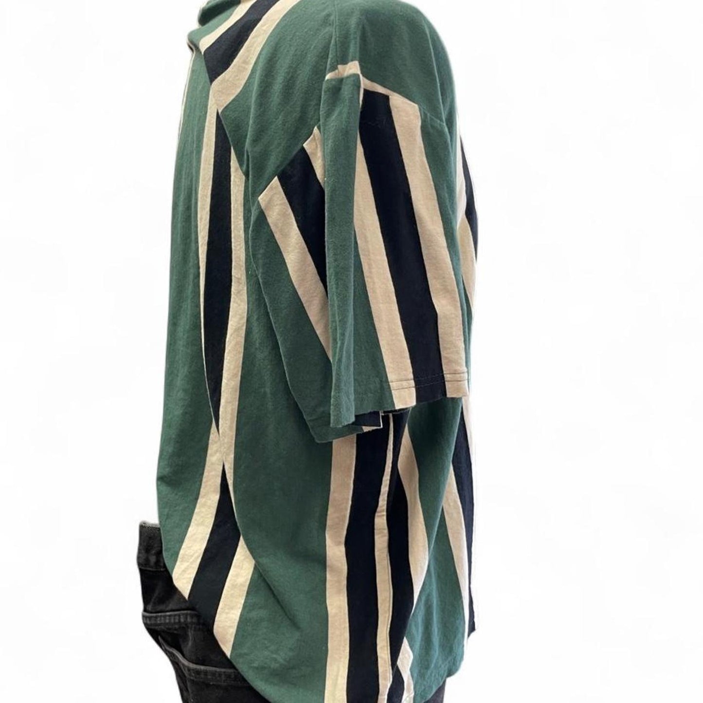 Los angeles green striped long