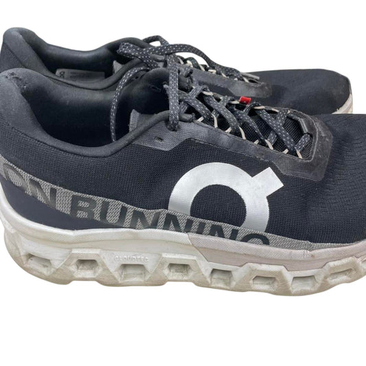 On cloud black trainers size