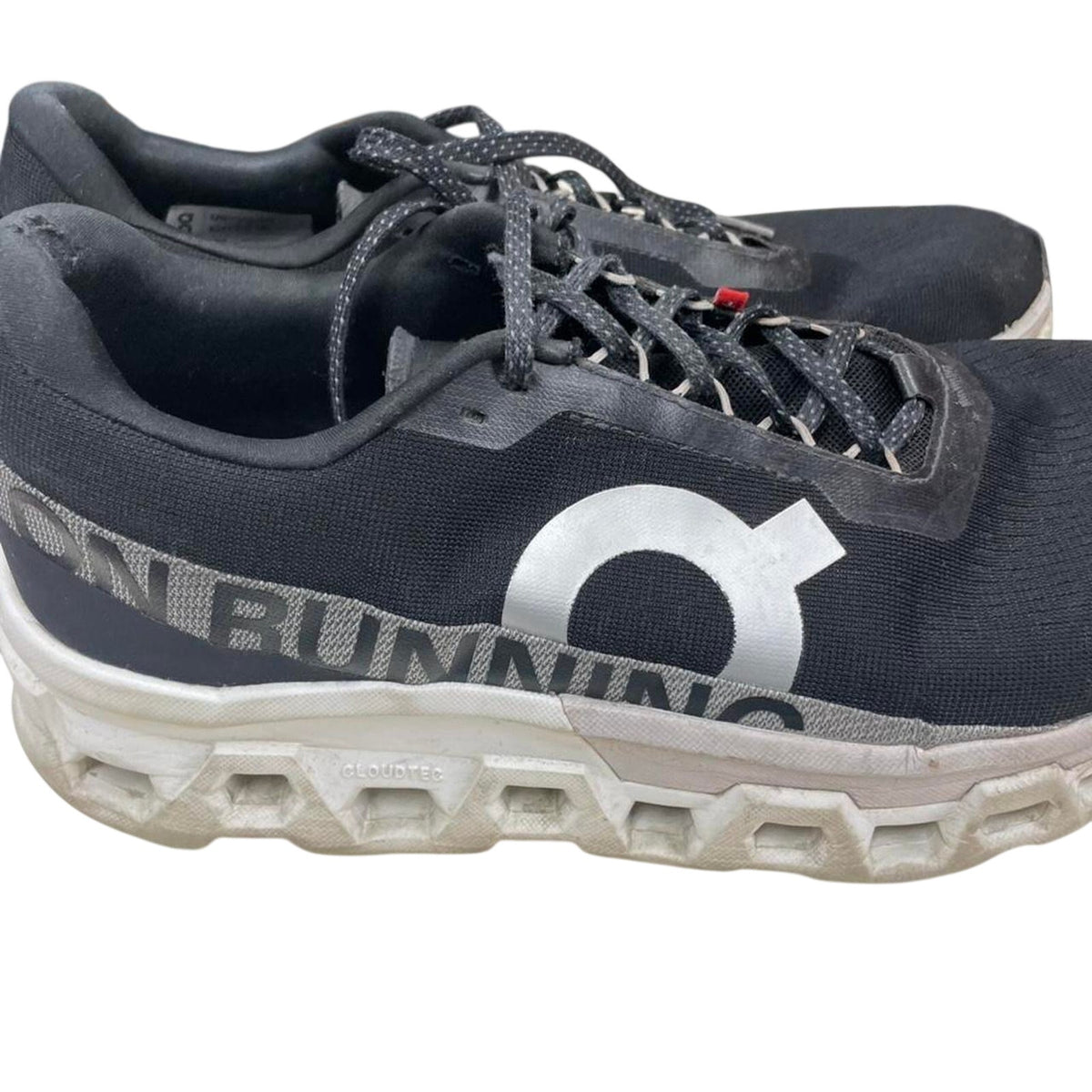 On cloud black trainers size 10.5