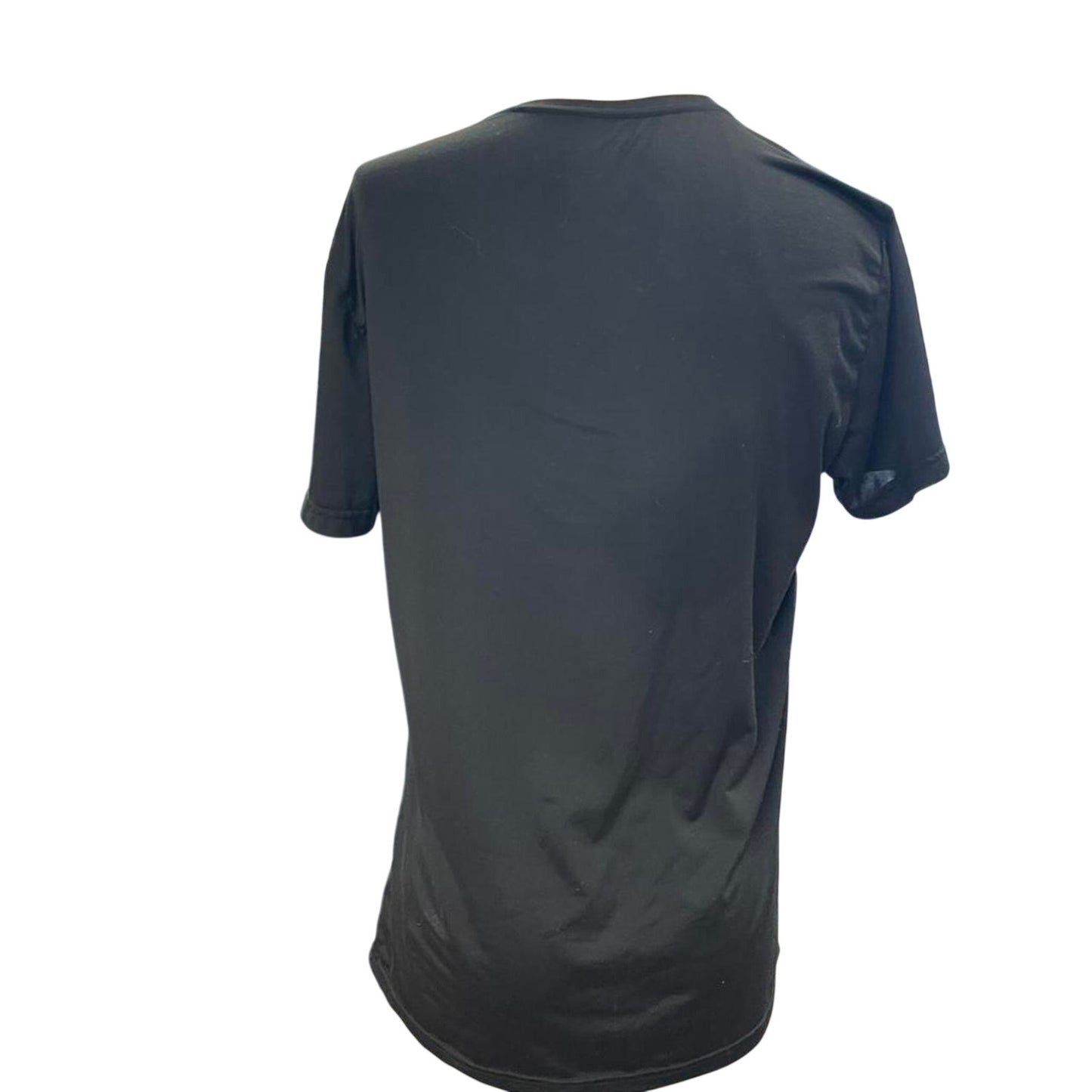 Black oversized cotton t shirt with