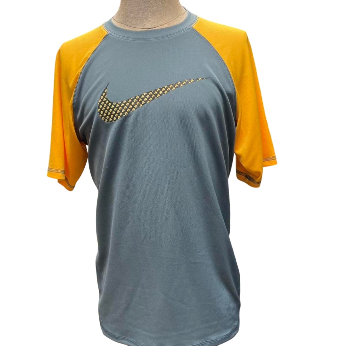Nike blue and yellow