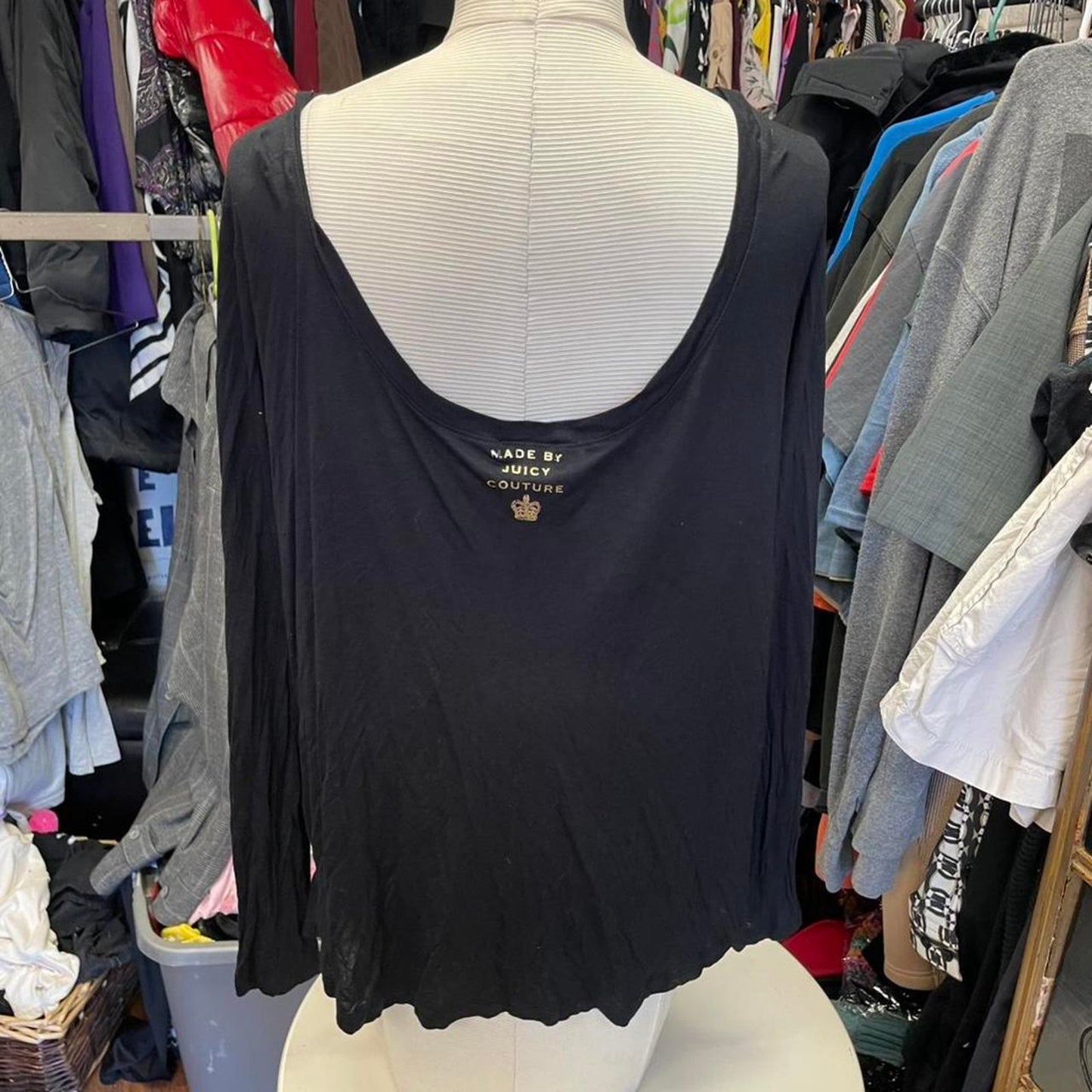 Juicy couture black long sleeve
