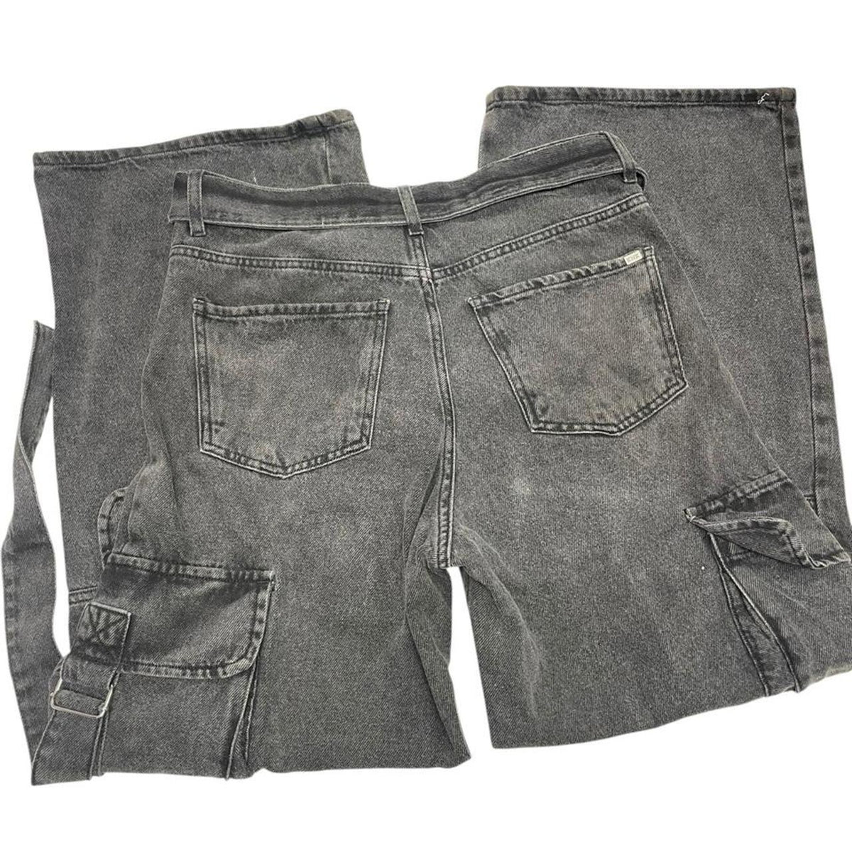Kanikama denim black cargo jeans