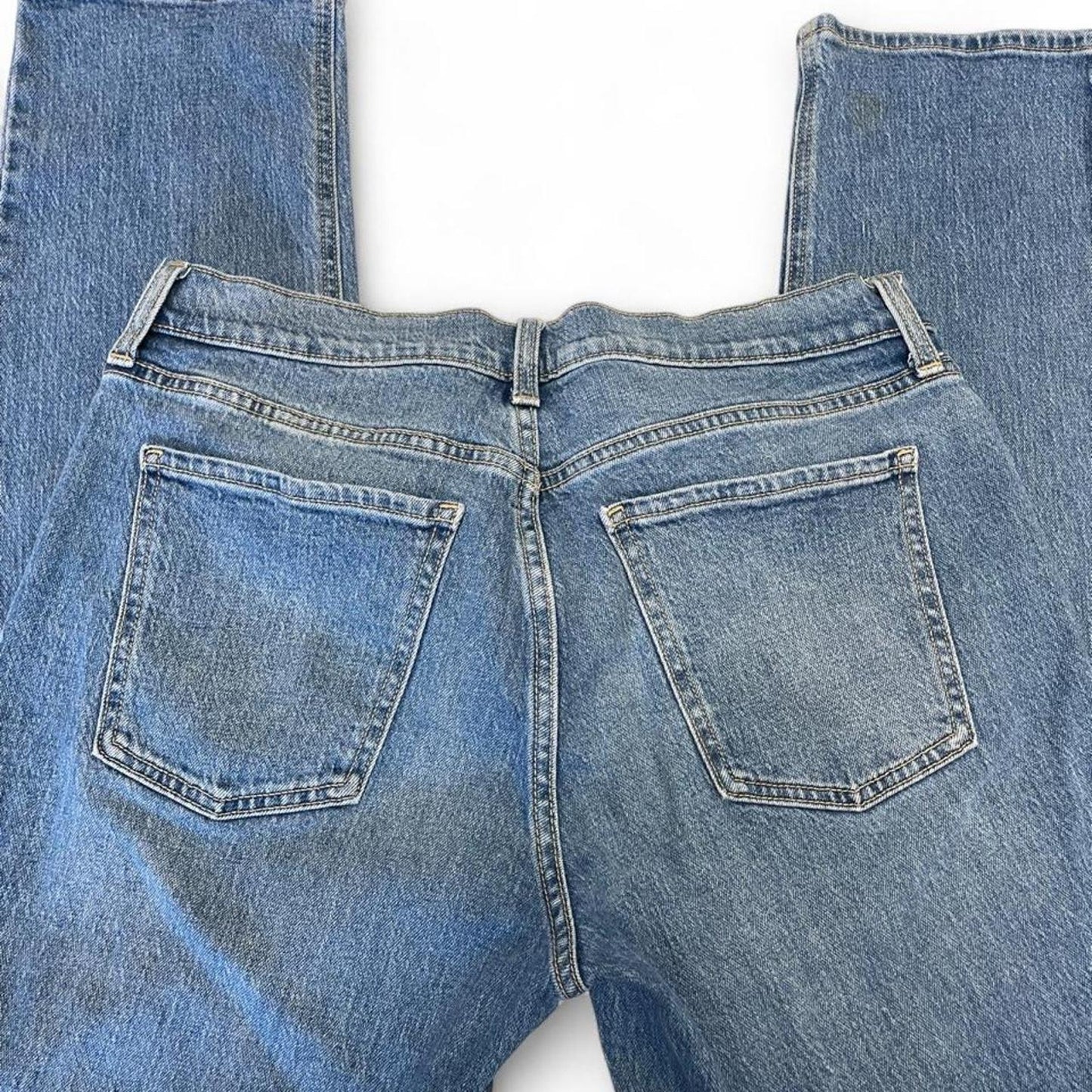 Old navy blue boyfriend jeans