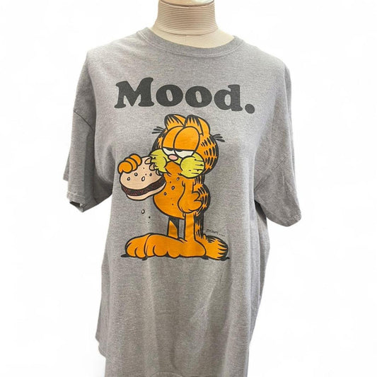 Garfield grey cotton t shirt garfield