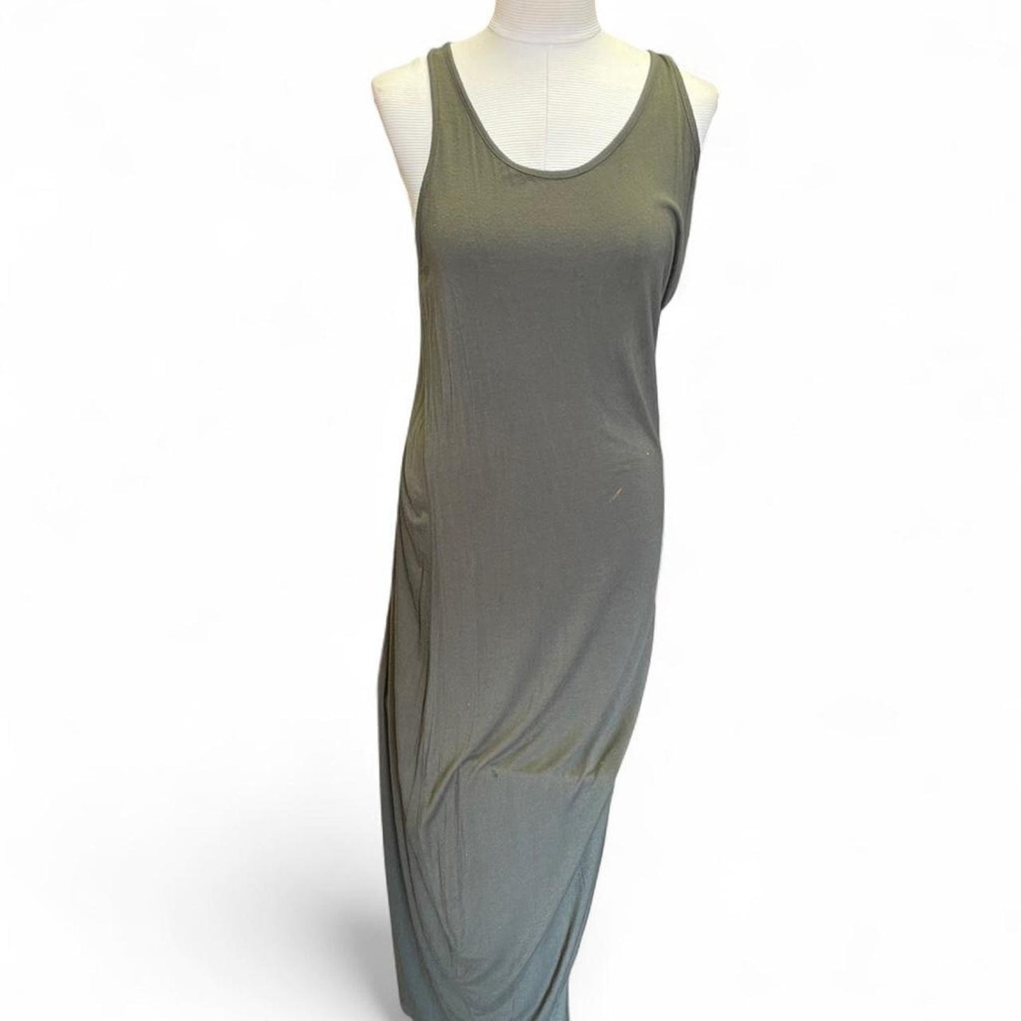 K jordan green maxi dress