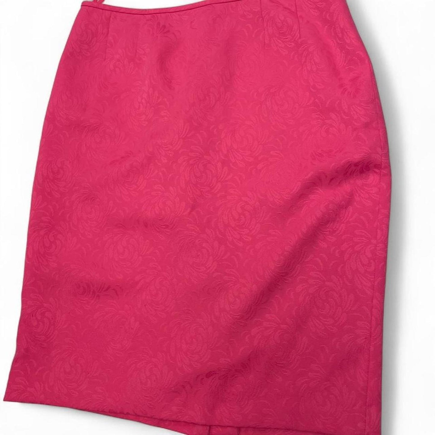 Le suit pink midi skirt