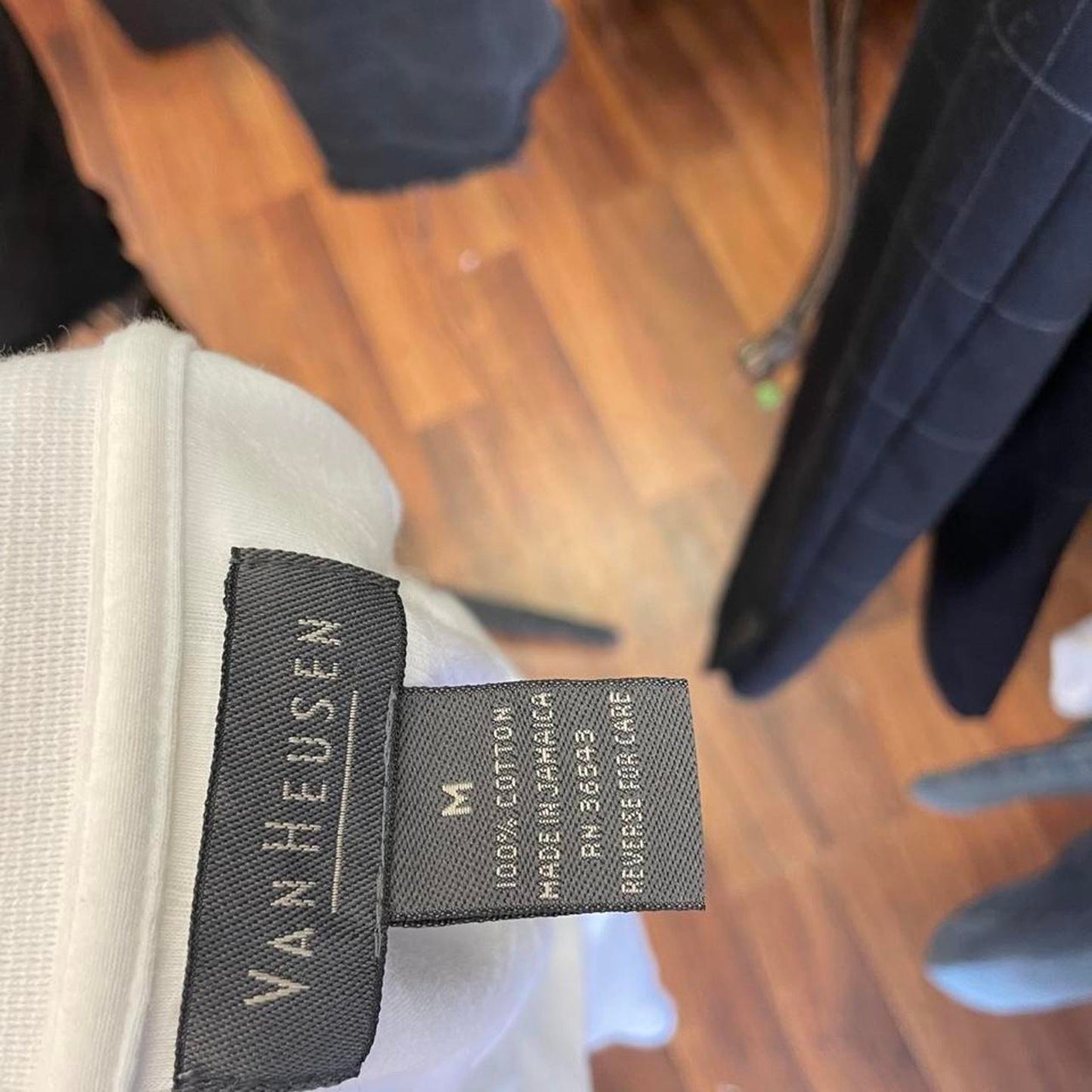 Van heusen white polo shirt