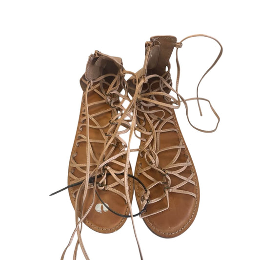 Tan sandals
