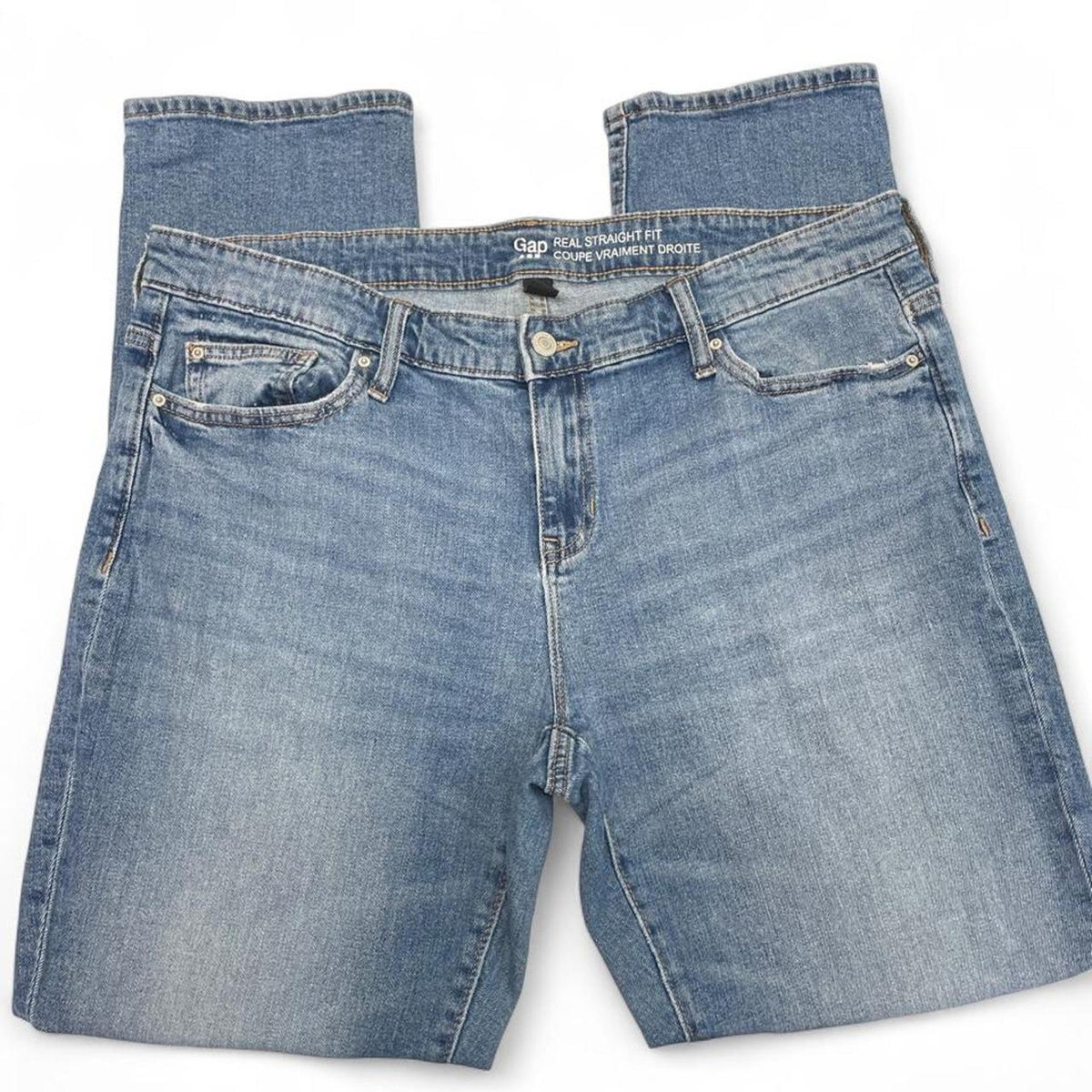 Gap real straight fit blue