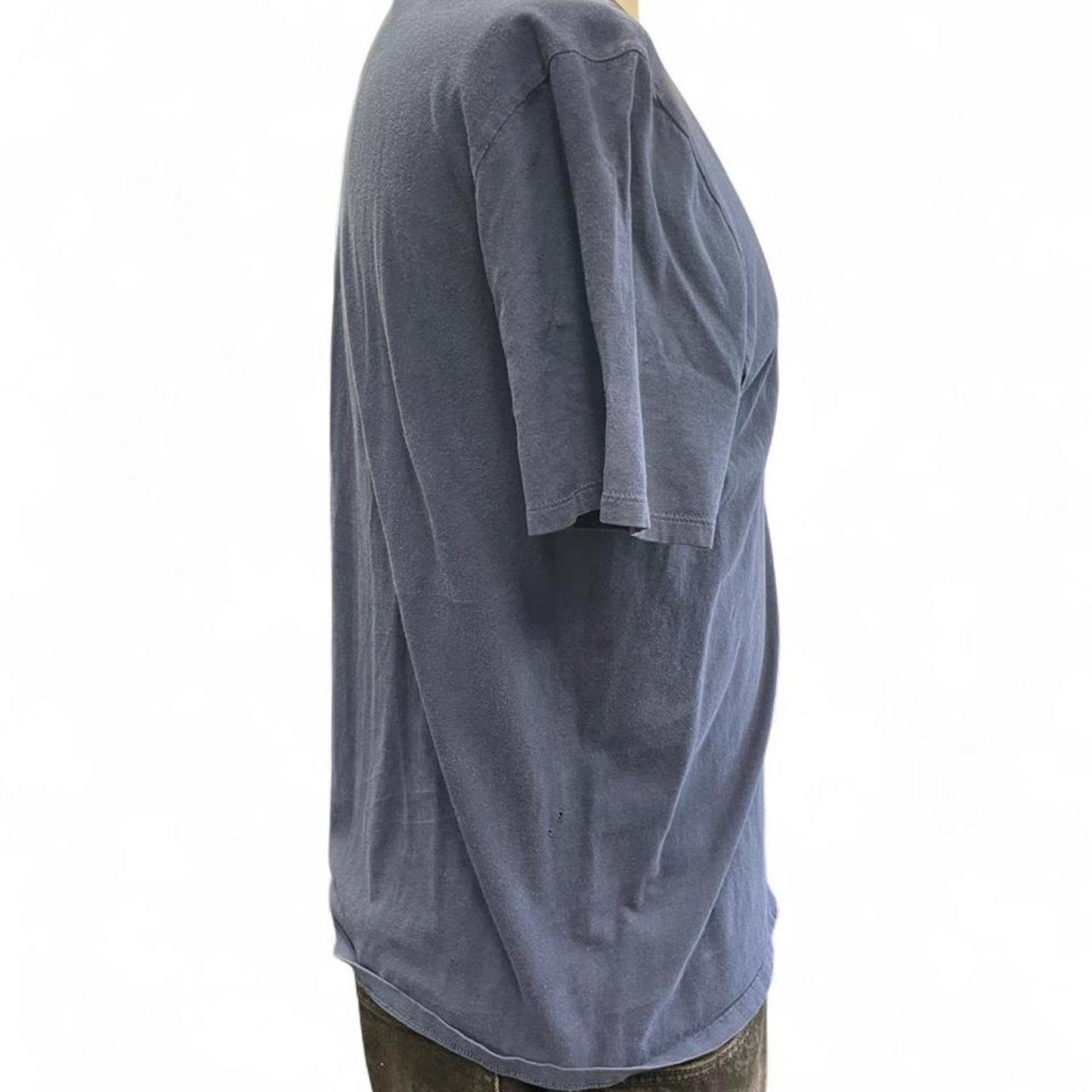 Nike navy blue cotton t shirt