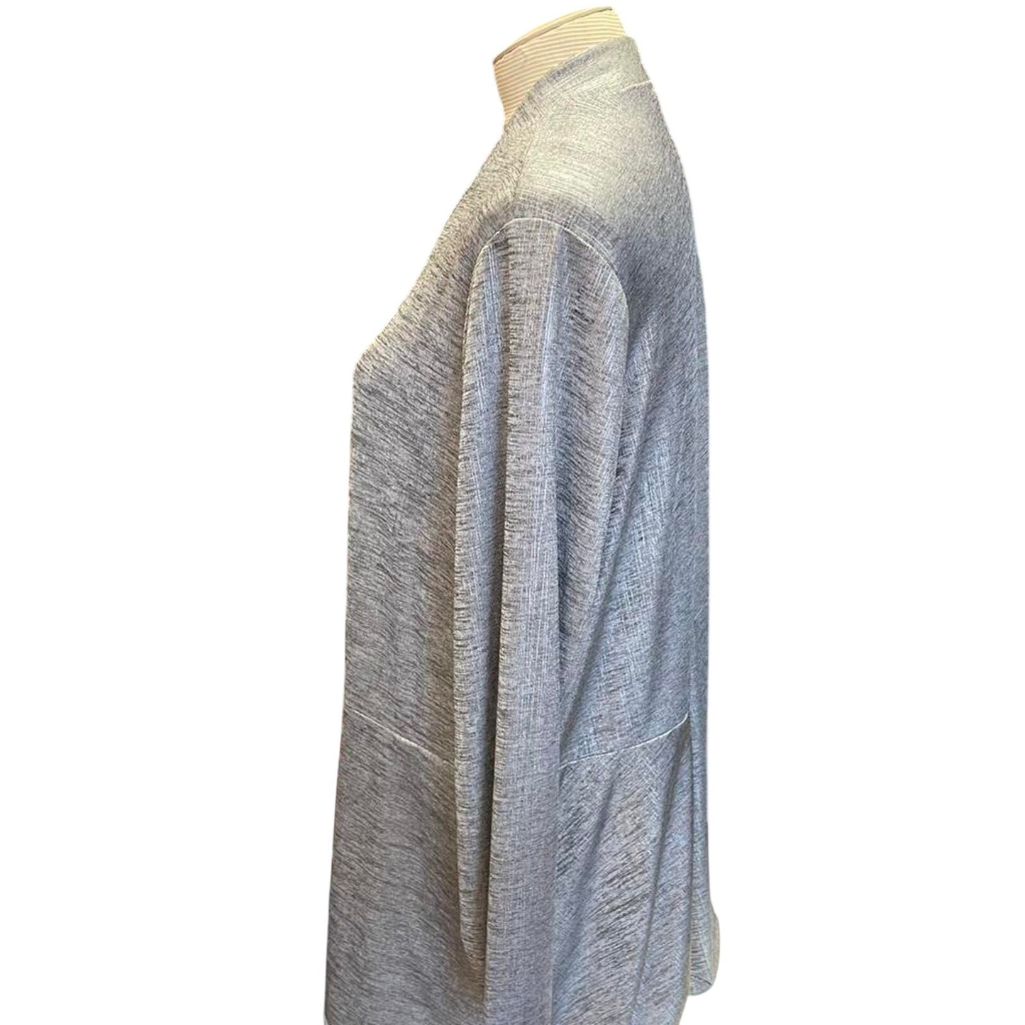 Susan graver grey cardigan