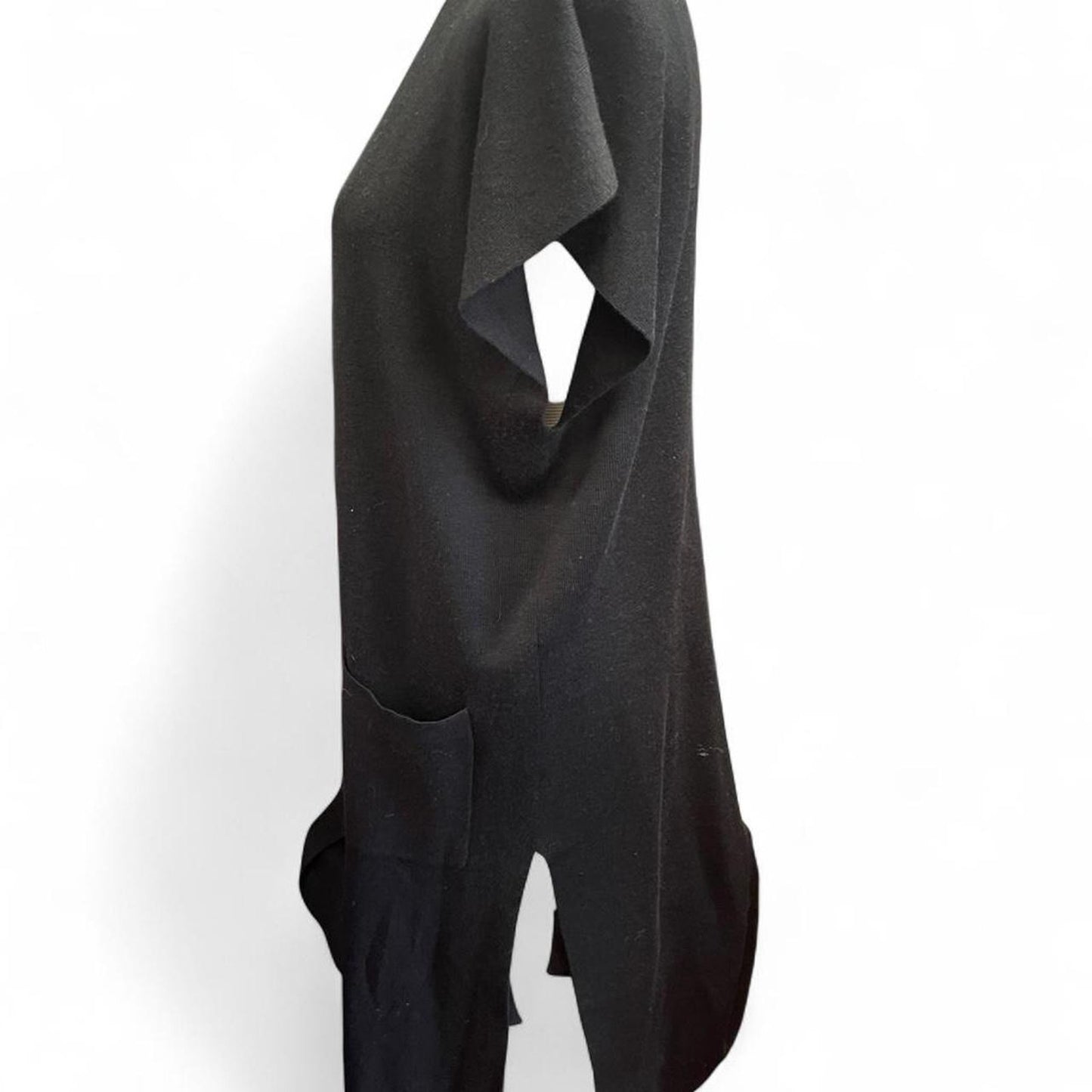 Black long sleeve cardigan