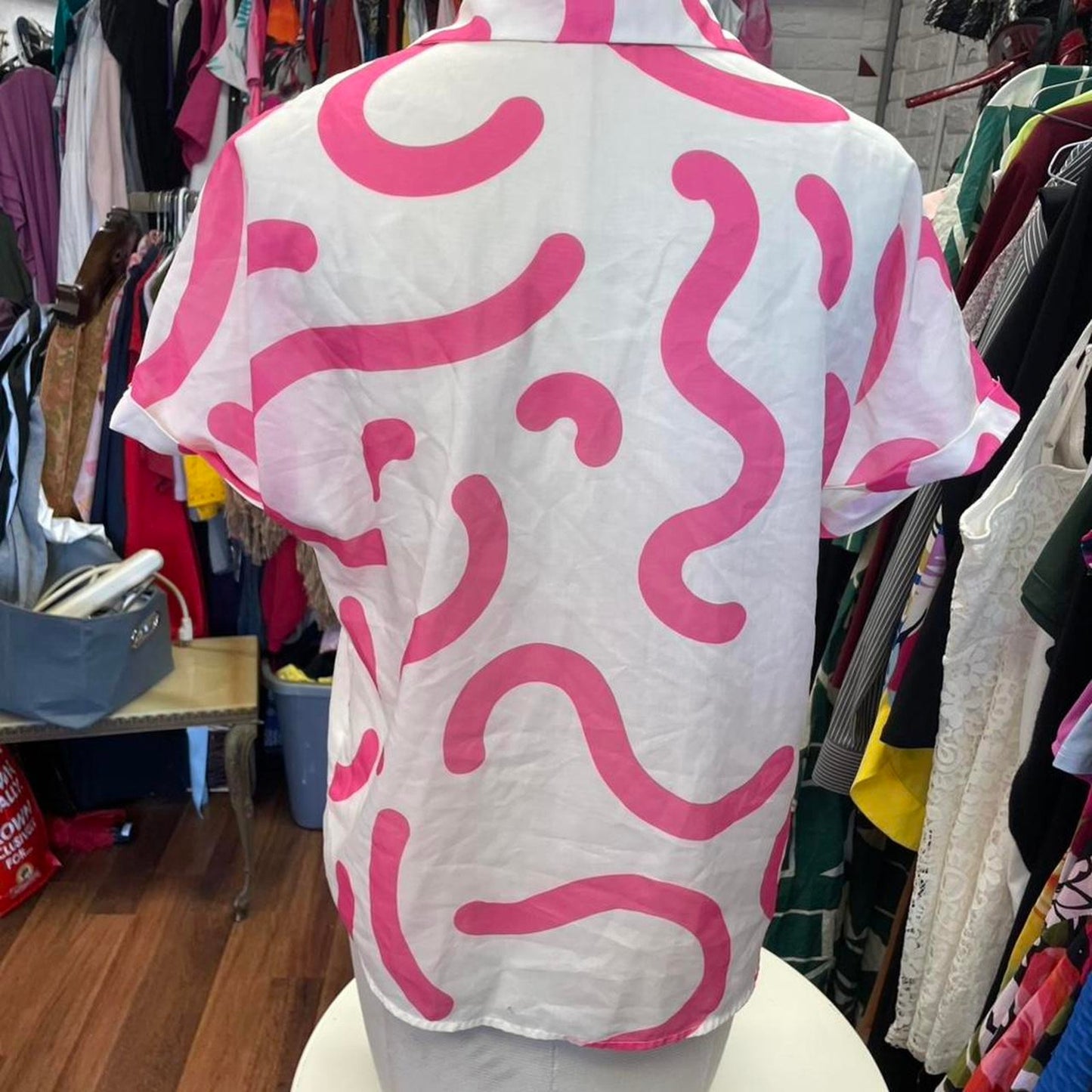 Fashion nova pink and white