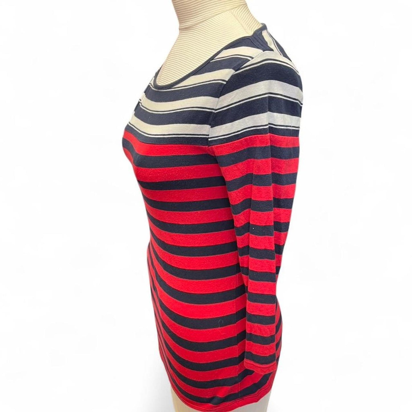 The limited red navy shirt