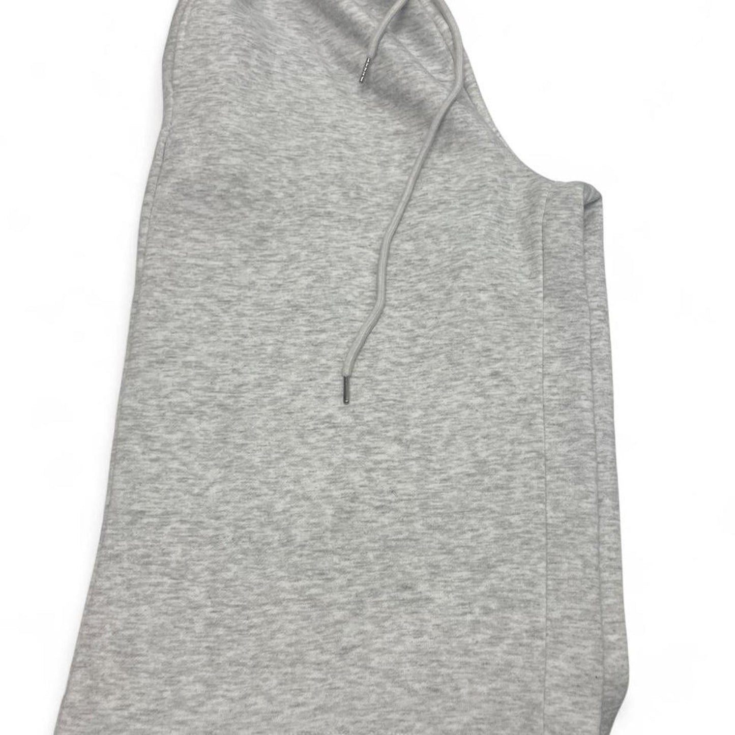 Gray heather wide leg sweatpants