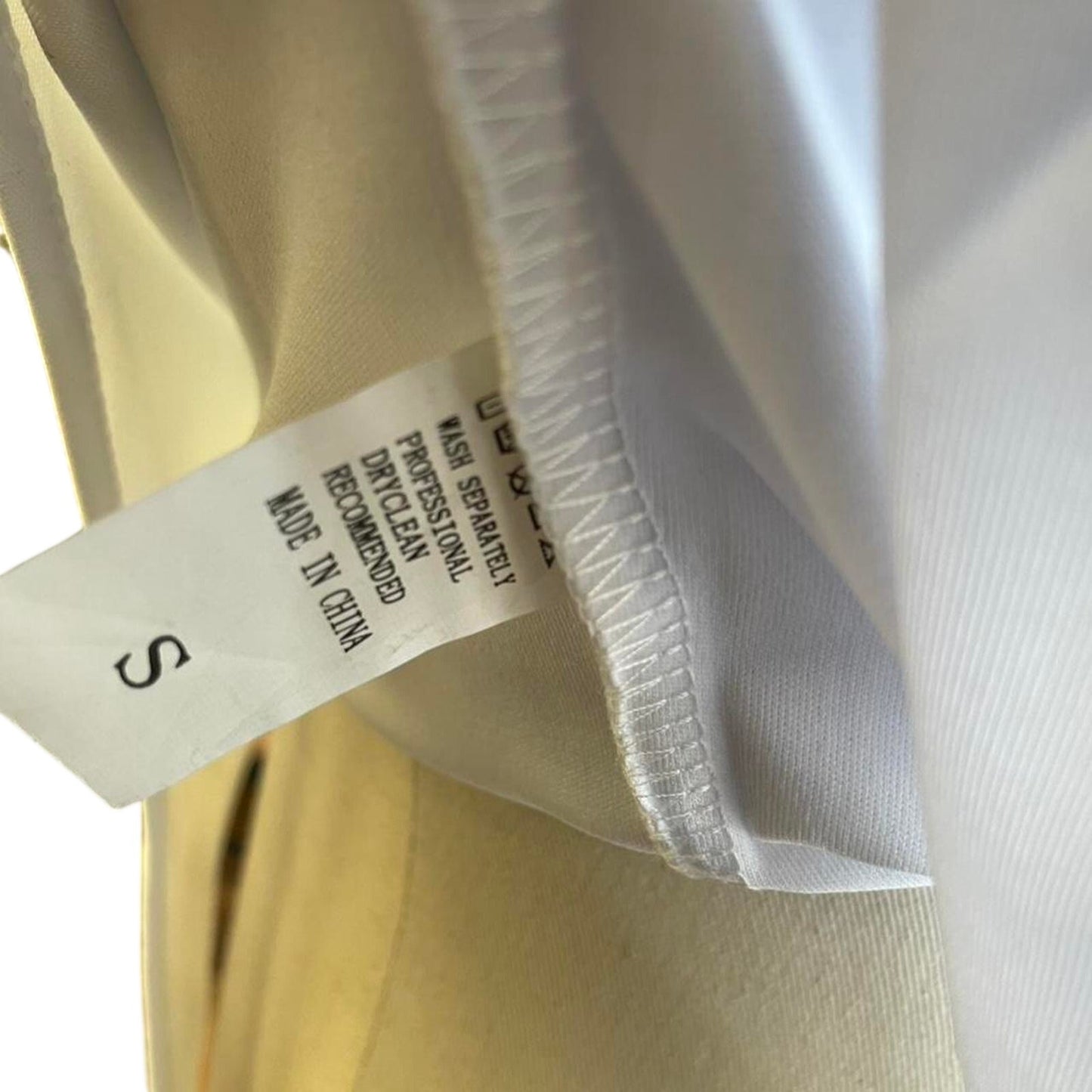 White long sleeve bodysuit with