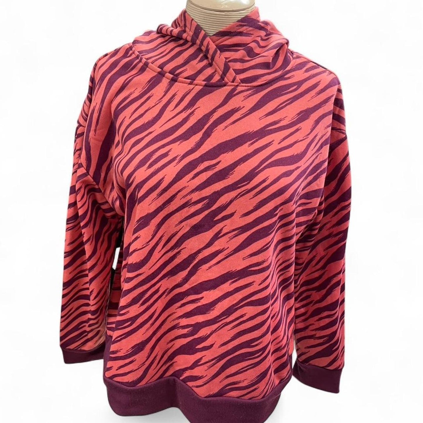 Pink purple zebra print