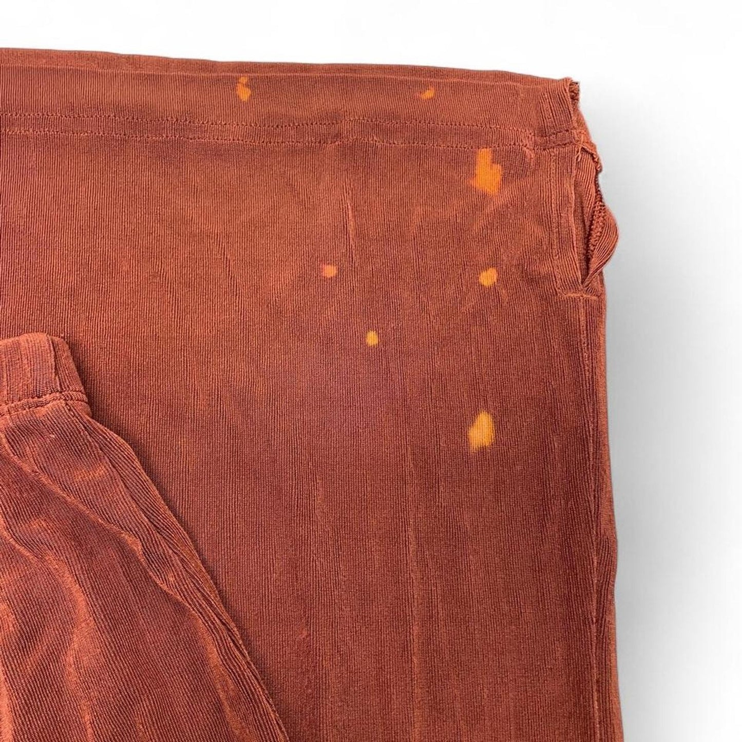 Chicos brown velvet wide leg