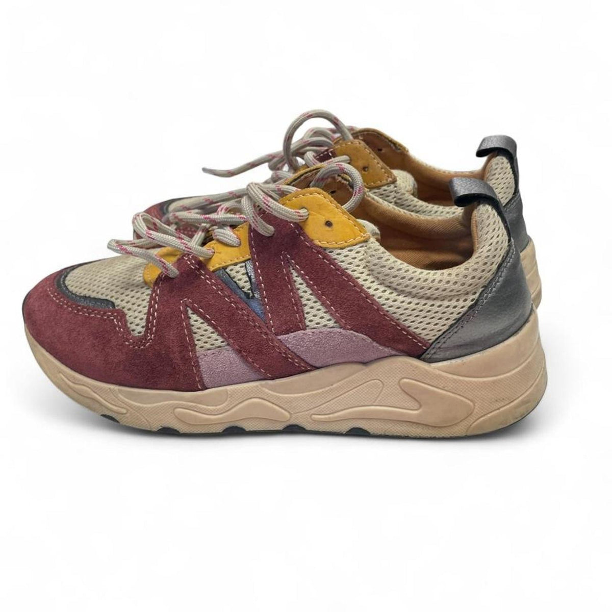 Multi colored sneakers