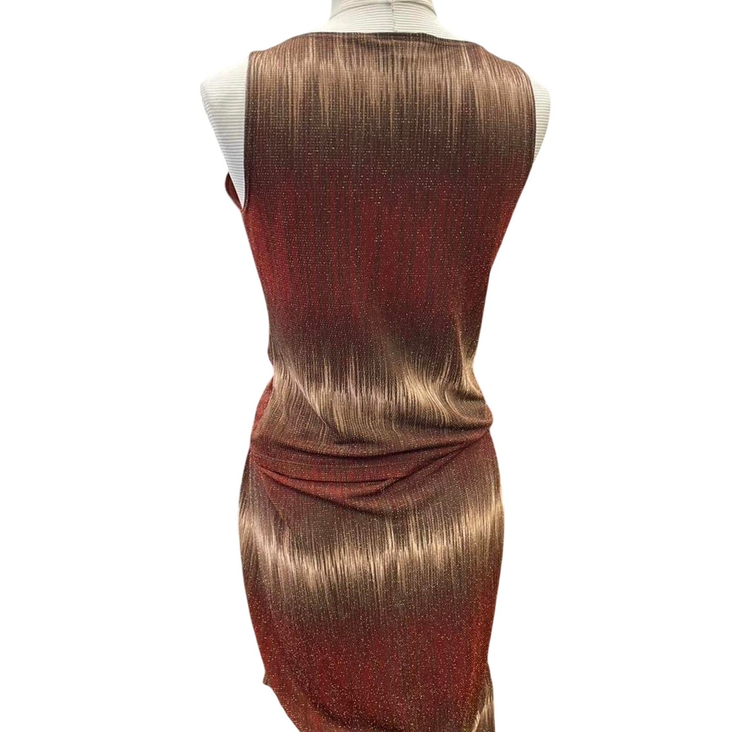 Ombre metallic two piece with