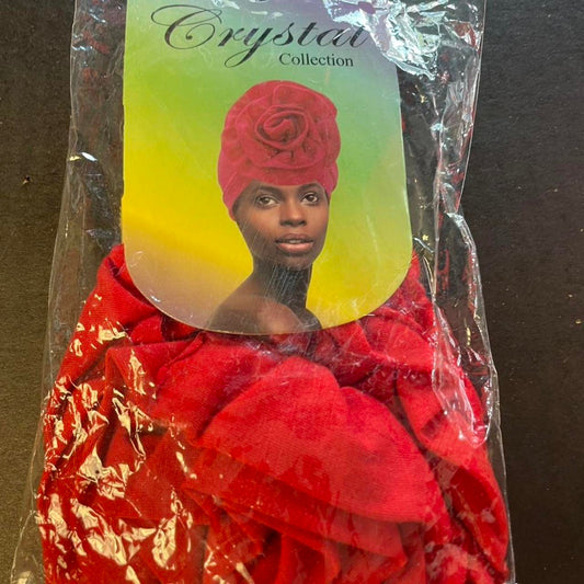 Red rose turban
