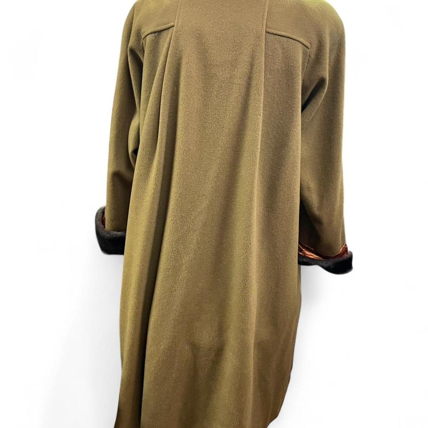 Braefair brown wool coat