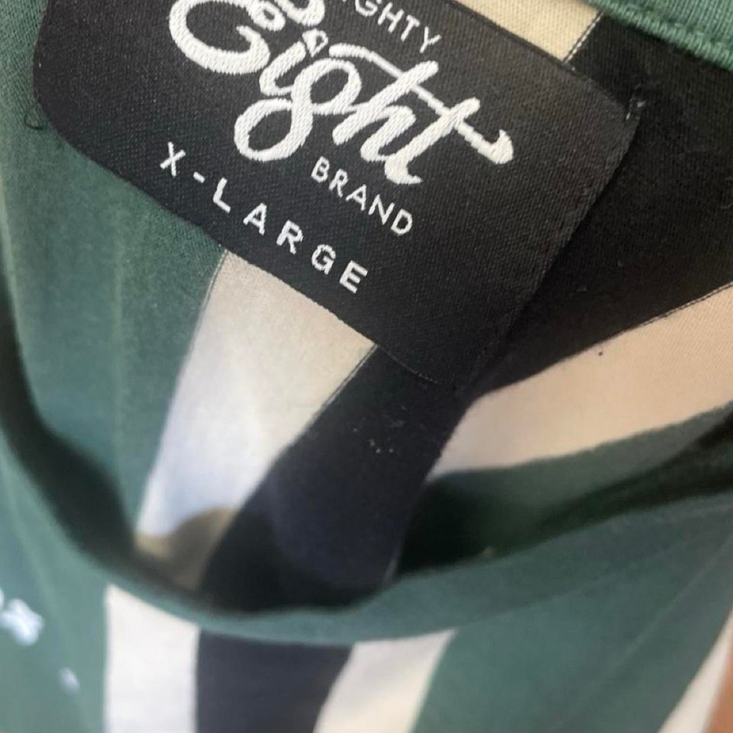Los angeles green striped long
