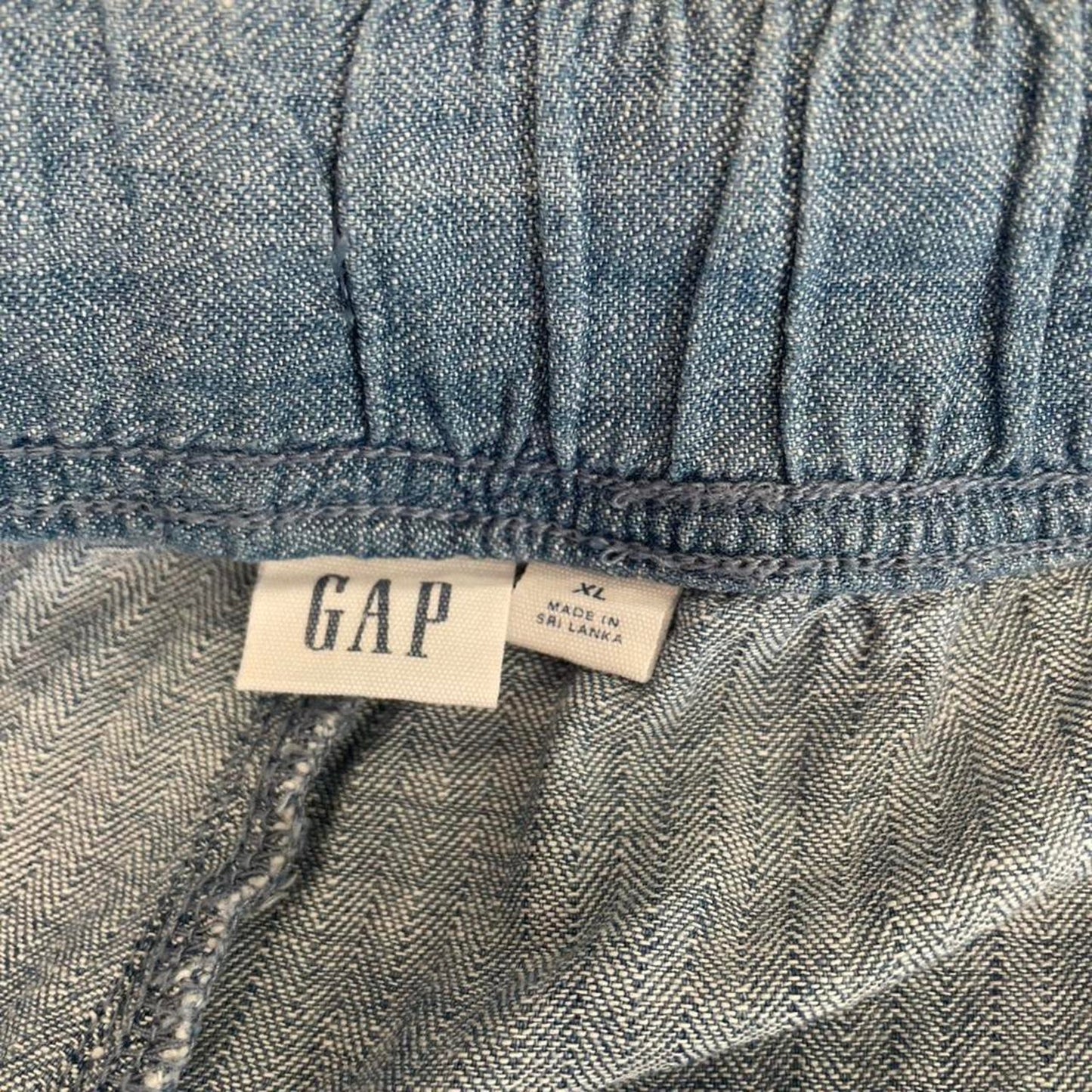 Tan chino trousers with a