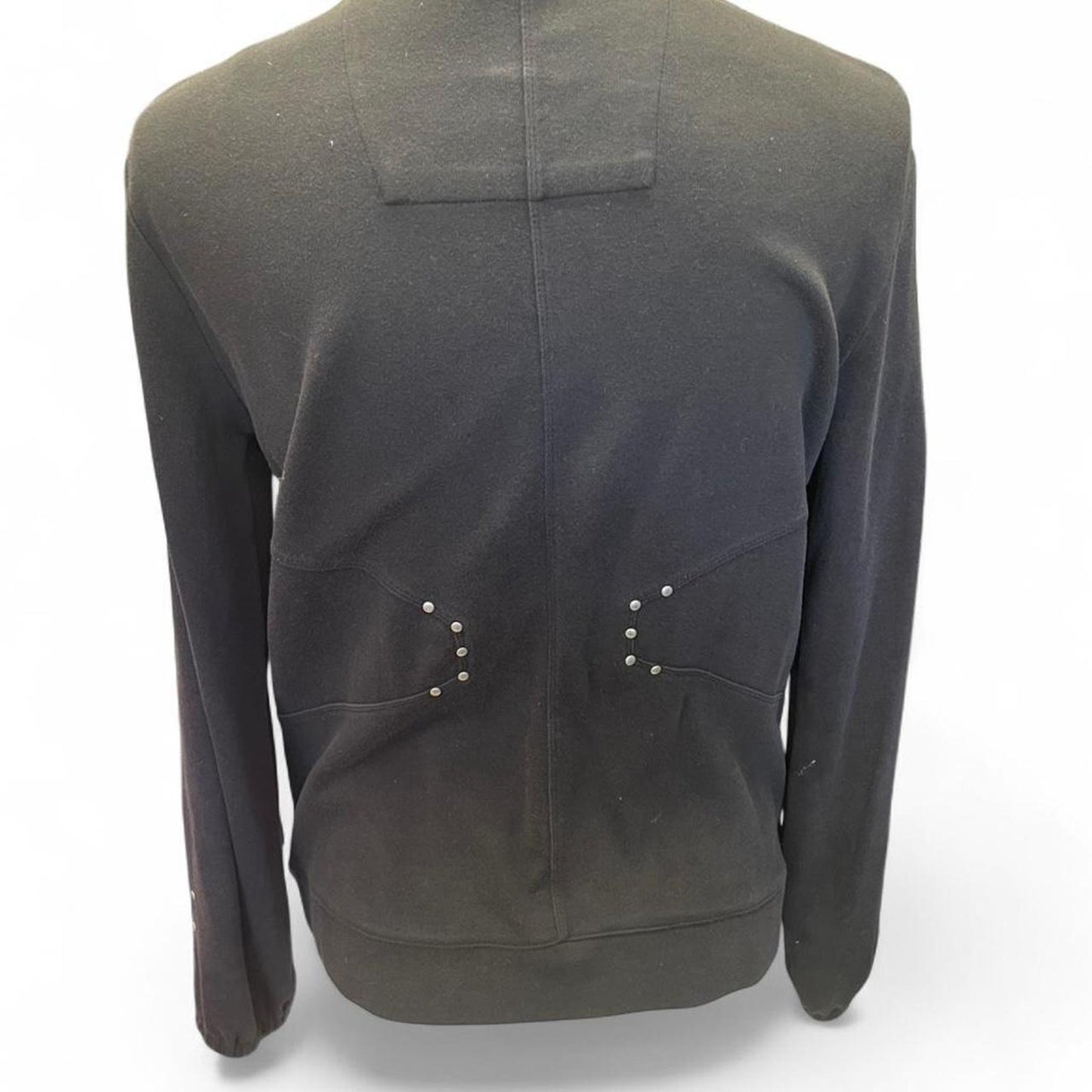 Joan vass black zip up