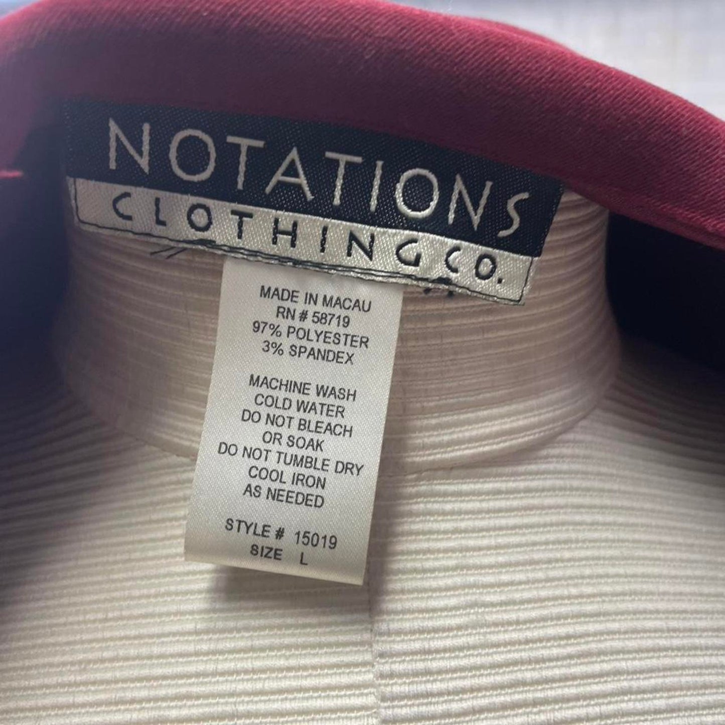 Burgundy button up blazer with