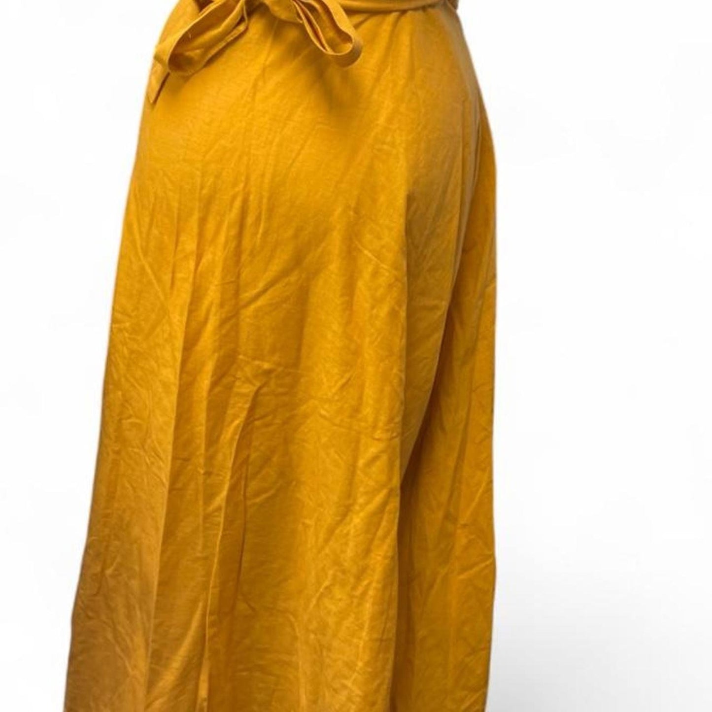 Belma yellow midi skirt