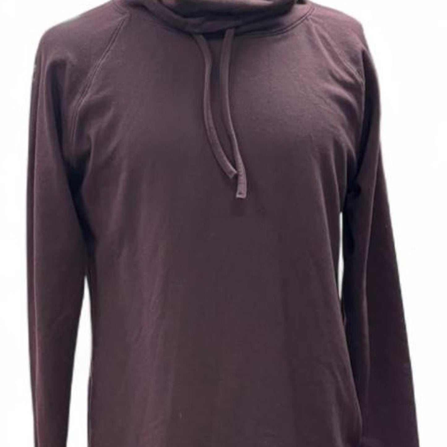 Purple long sleeve hoodie