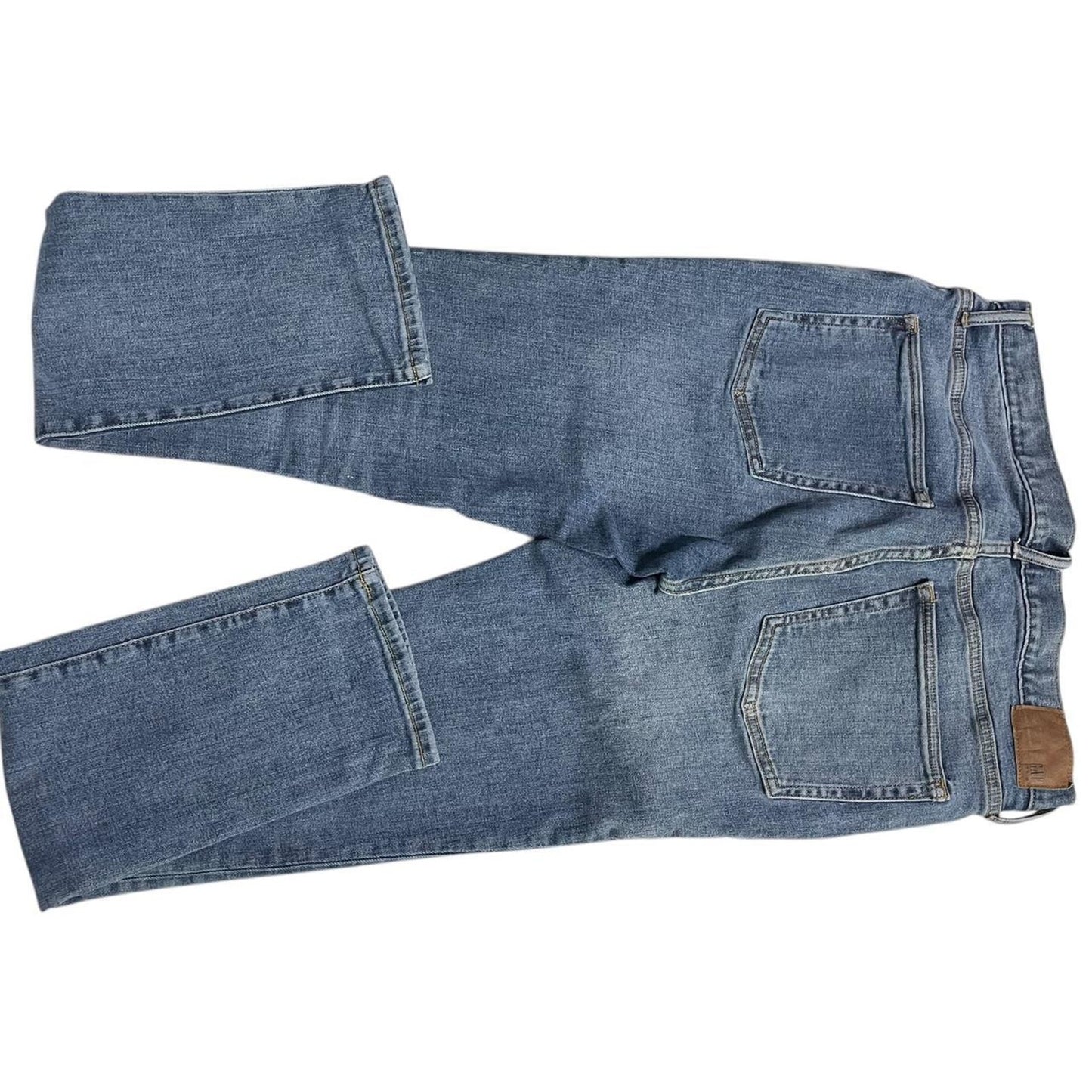 Dark wash skinny jeans
