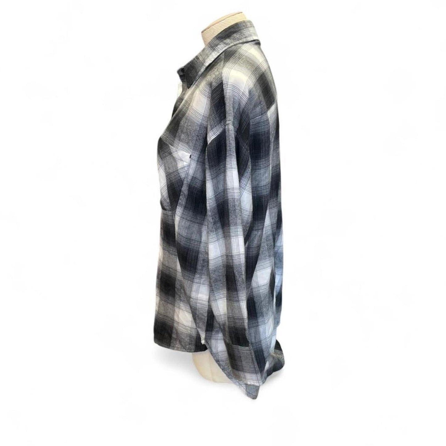 Primark black white plaid